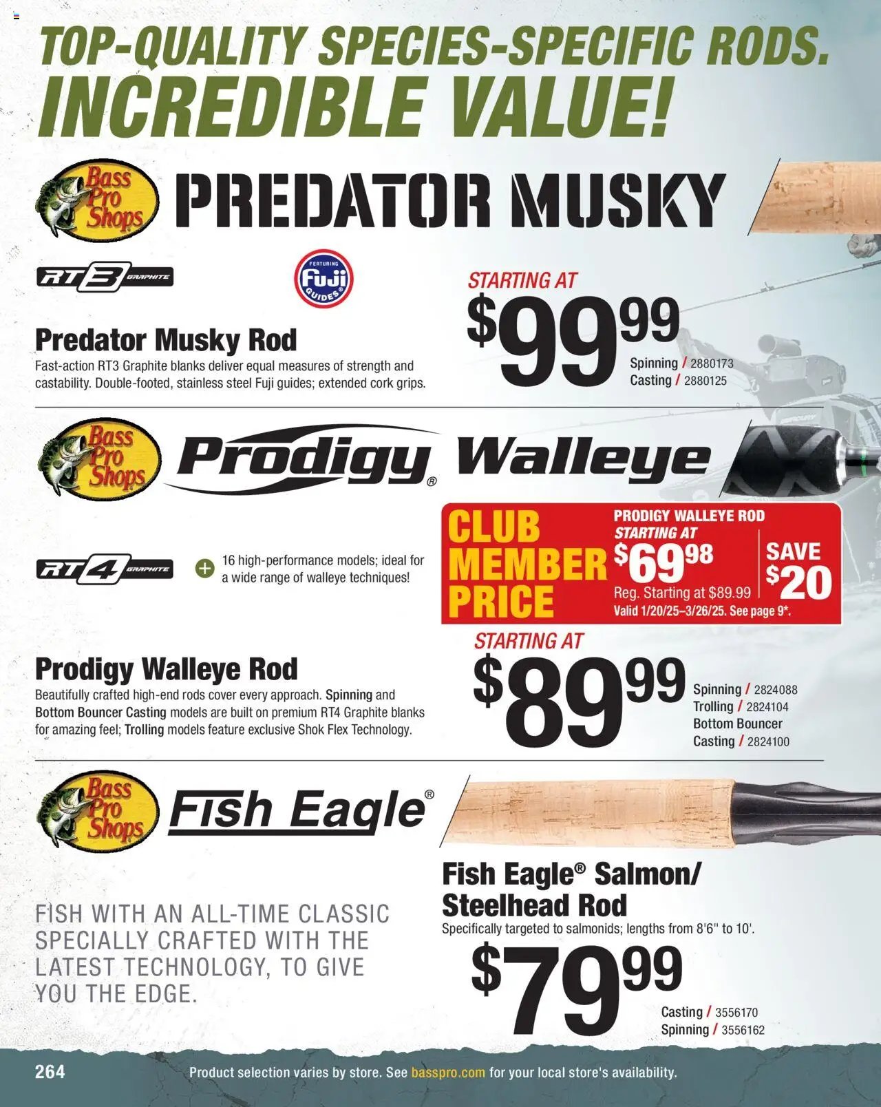 Bass Pro Spring Fishing Master 25