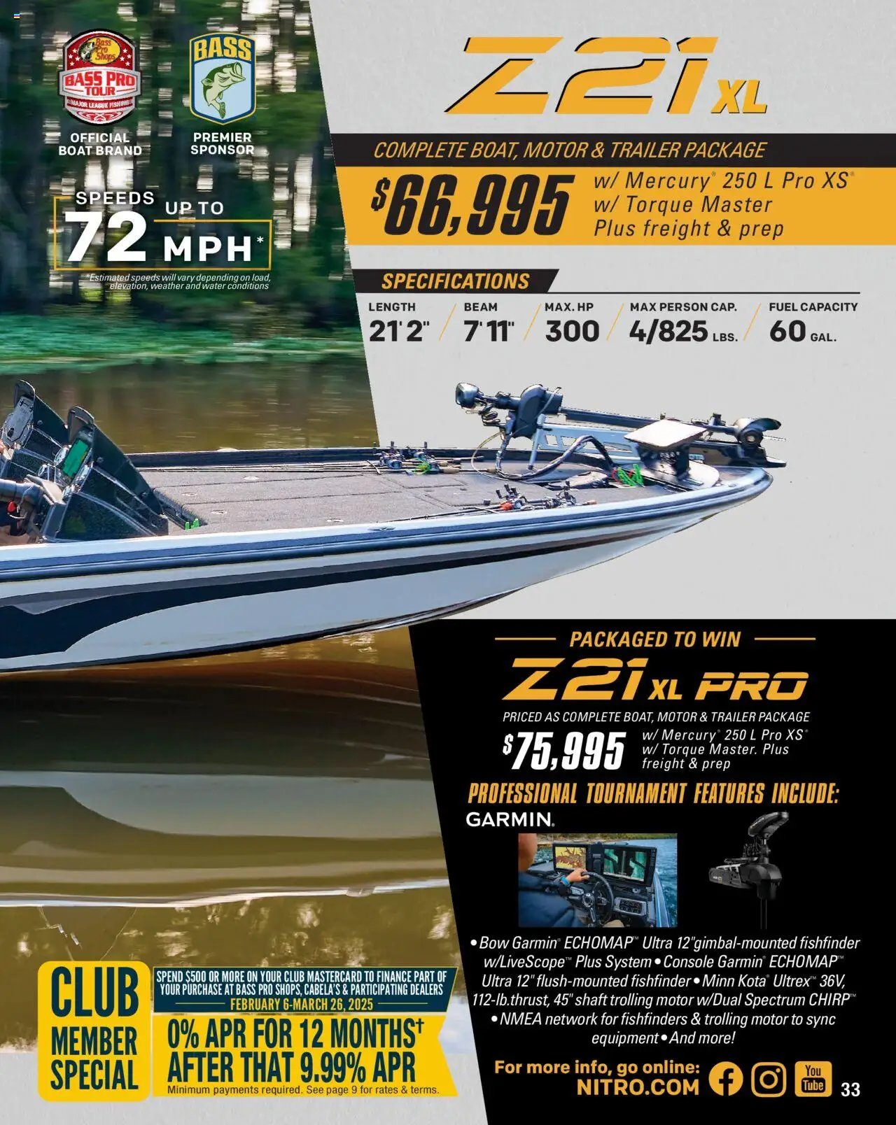 Bass Pro Spring Fishing Master 25