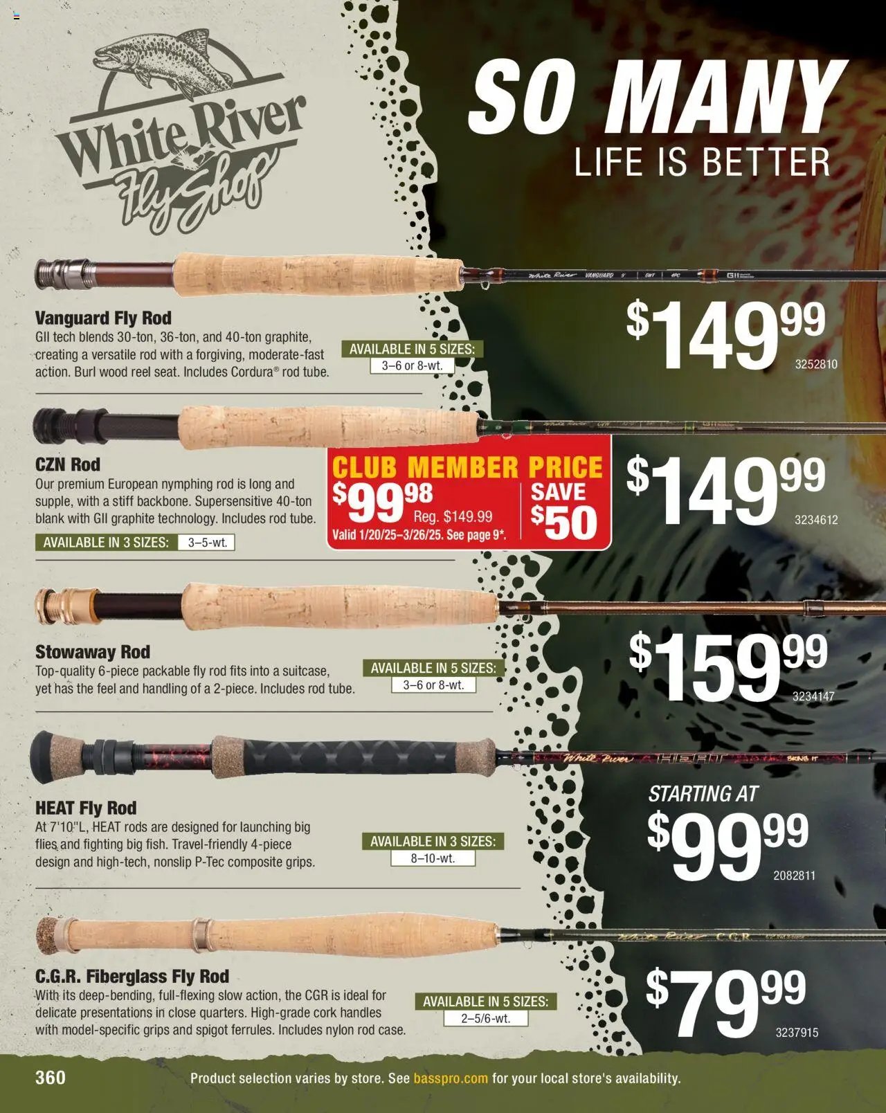 Bass Pro Spring Fishing Master 25