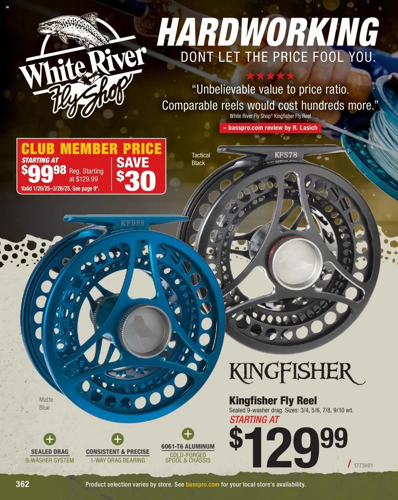 Bass Pro Spring Fishing Master 25