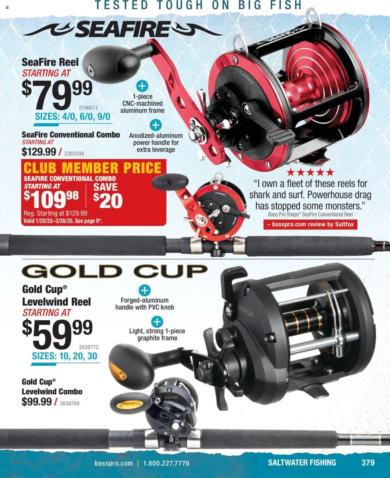 Bass Pro Spring Fishing Master 25