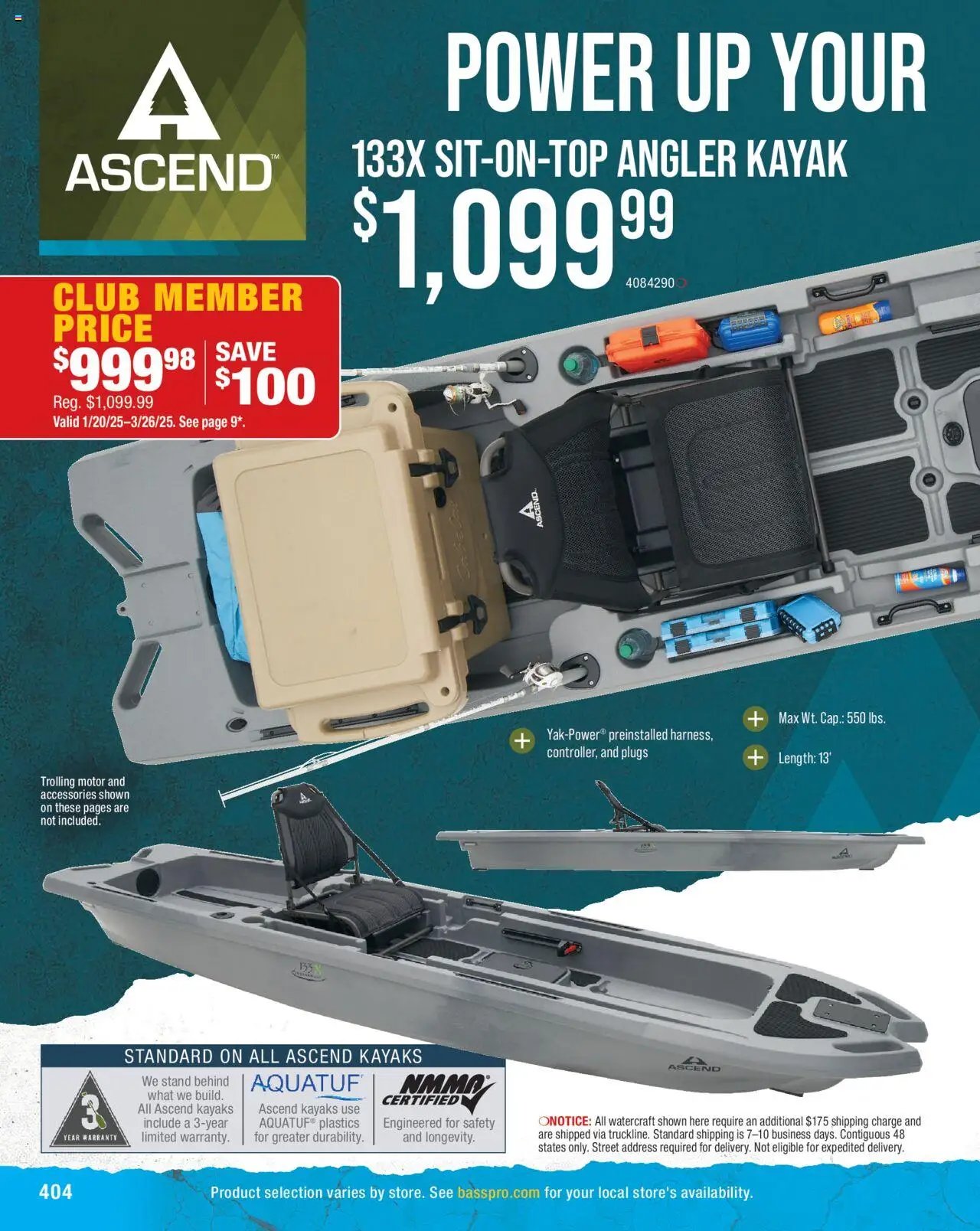 Bass Pro Spring Fishing Master 25