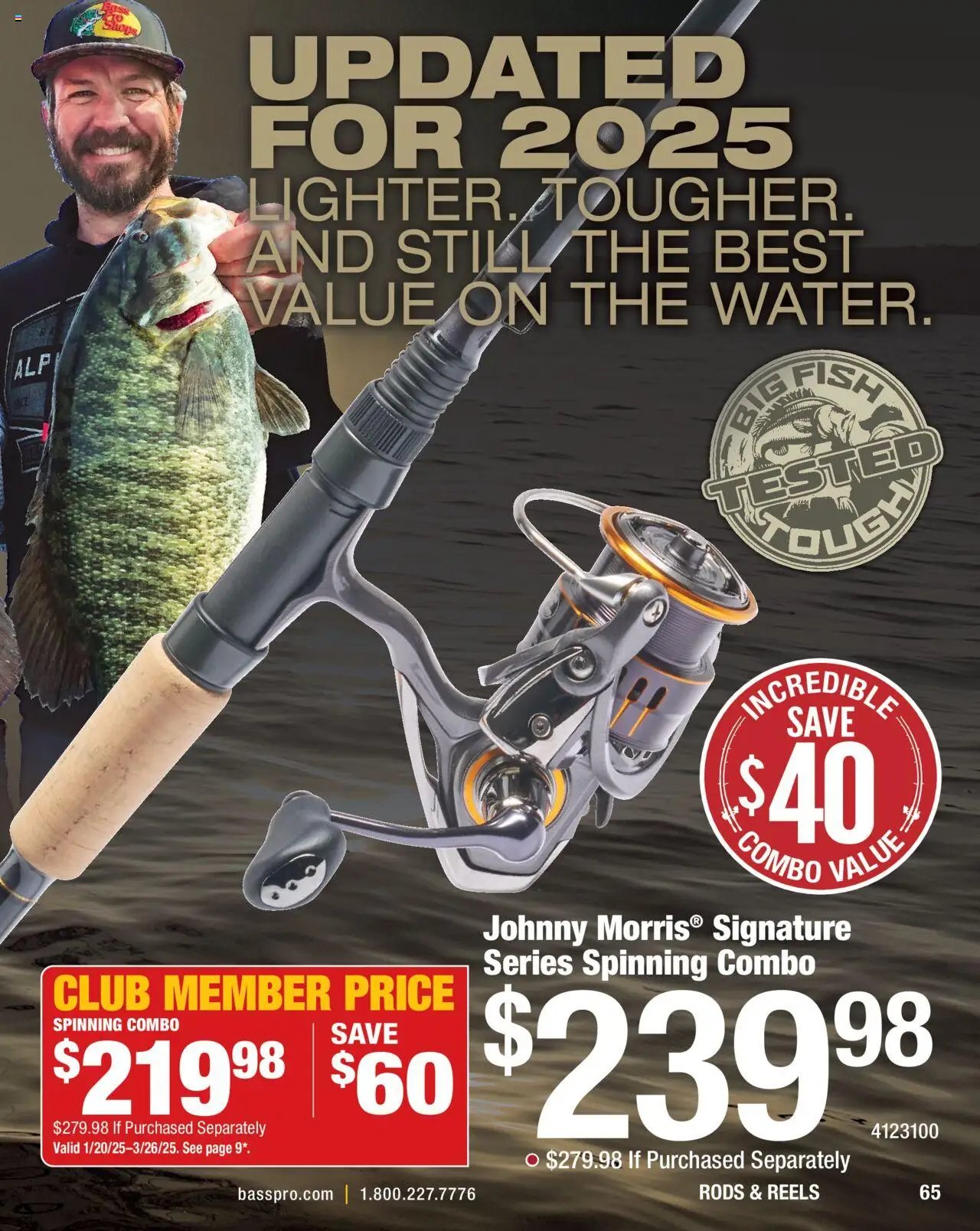 Bass Pro Spring Fishing Master 25