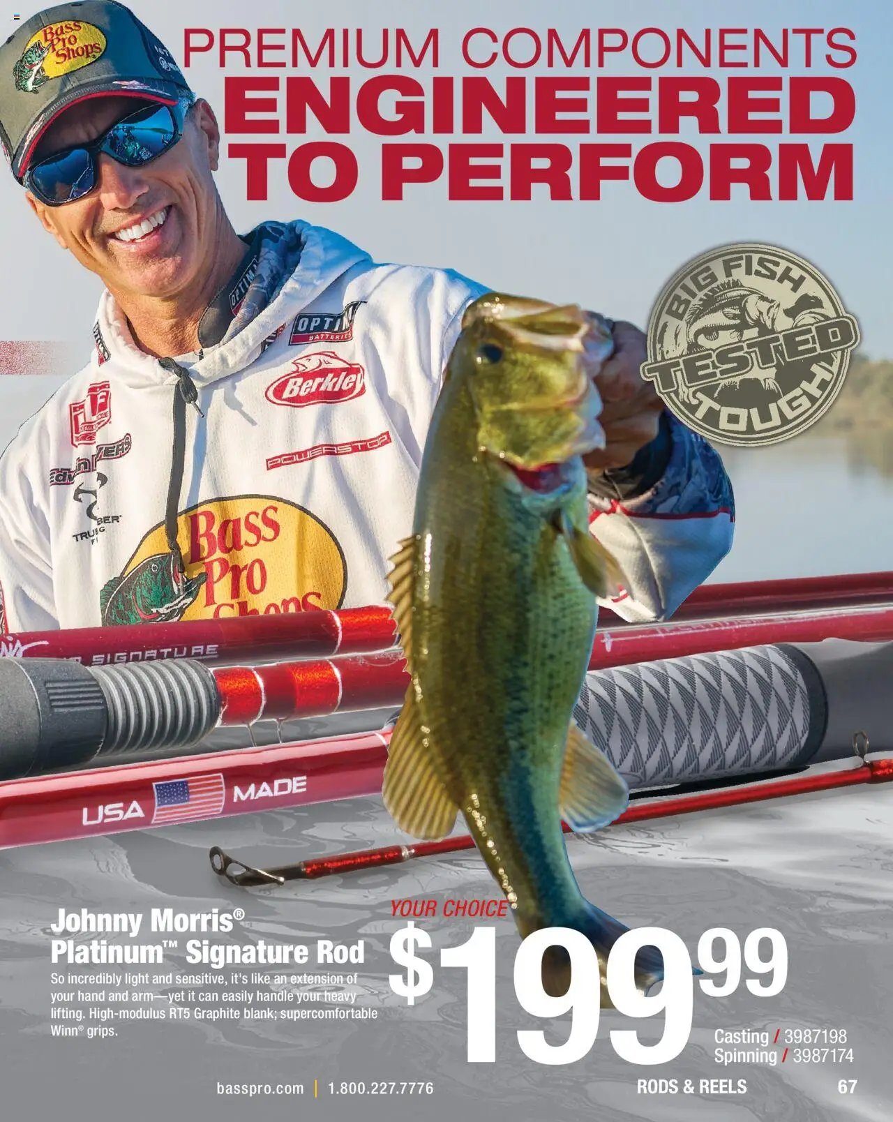 Bass Pro Spring Fishing Master 25