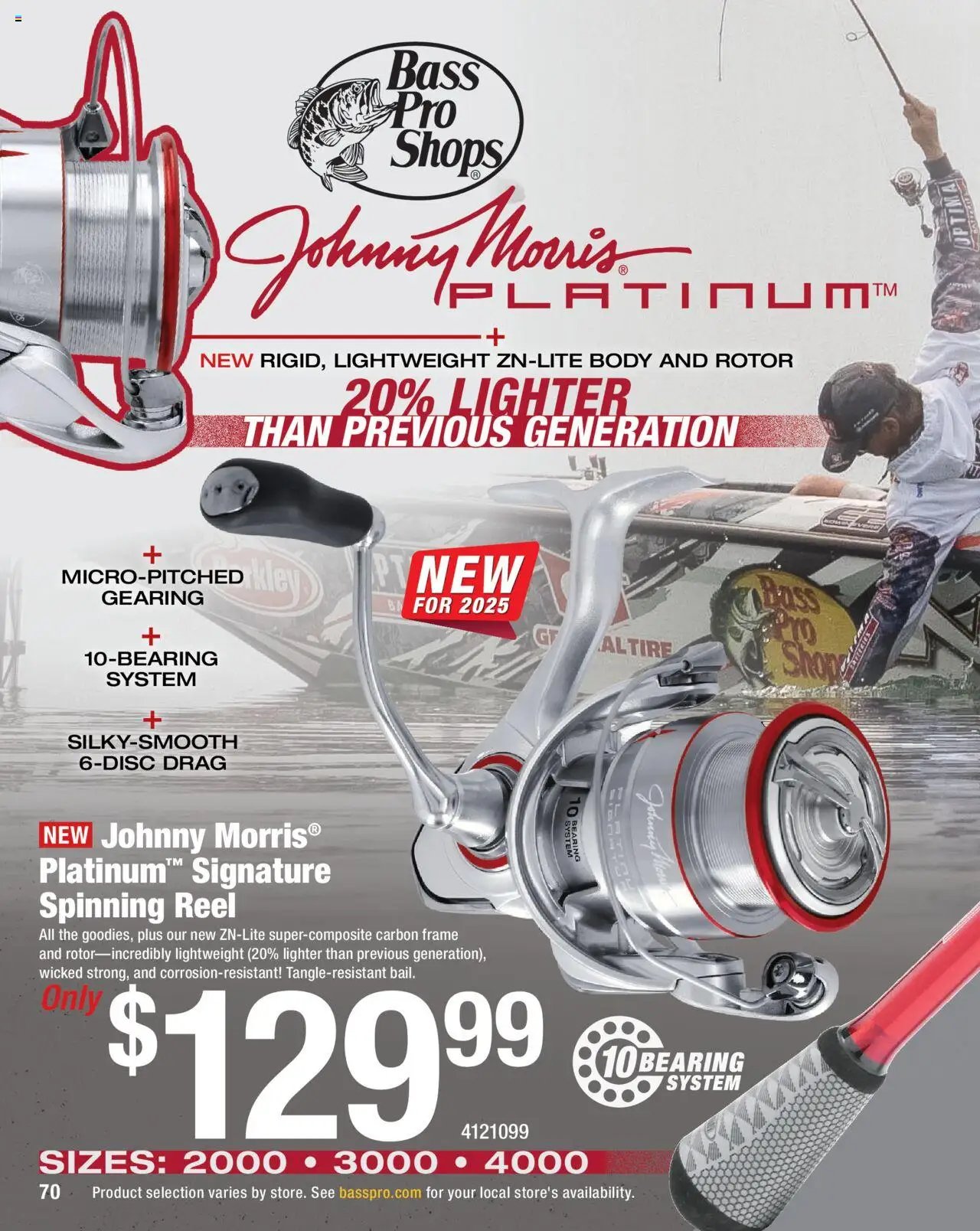 Bass Pro Spring Fishing Master 25