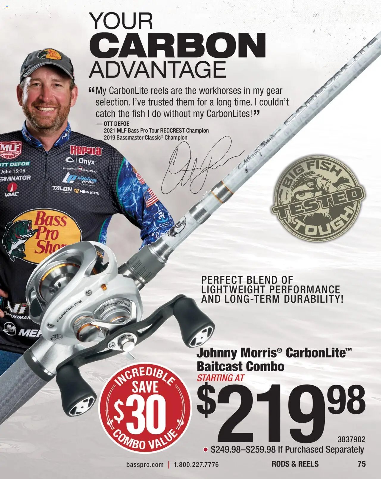 Bass Pro Spring Fishing Master 25