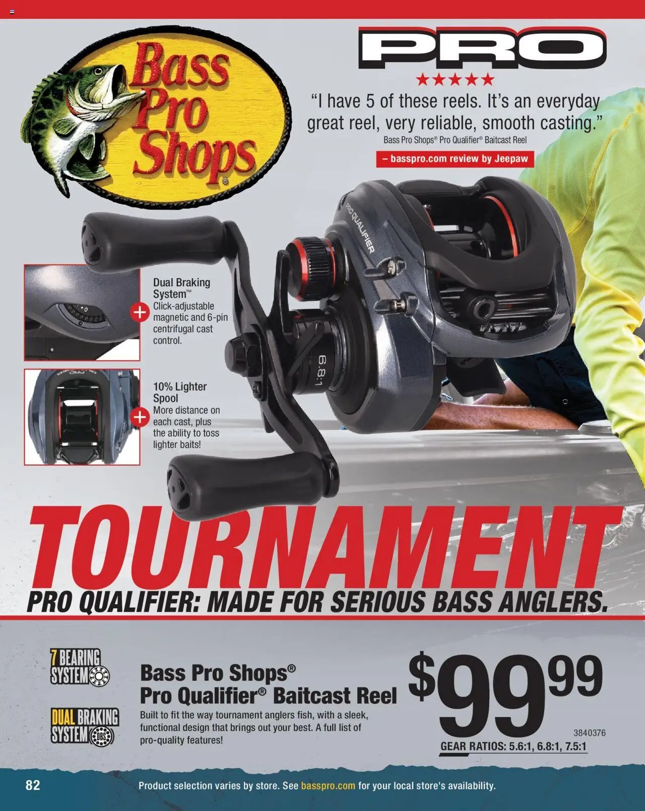 Bass Pro Spring Fishing Master 25