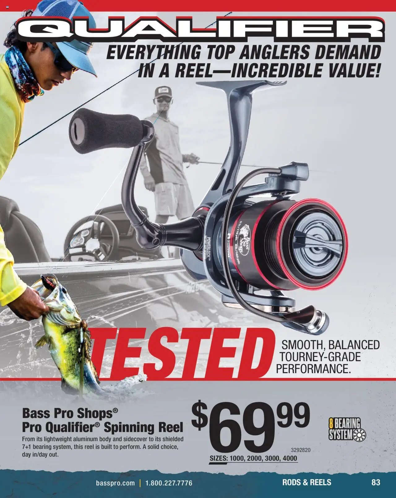 Bass Pro Spring Fishing Master 25