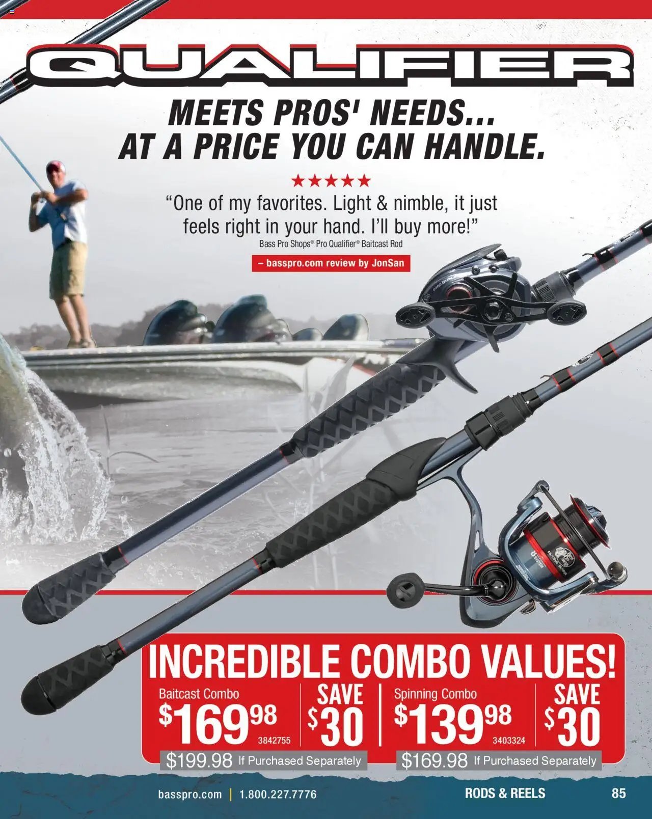 Bass Pro Spring Fishing Master 25