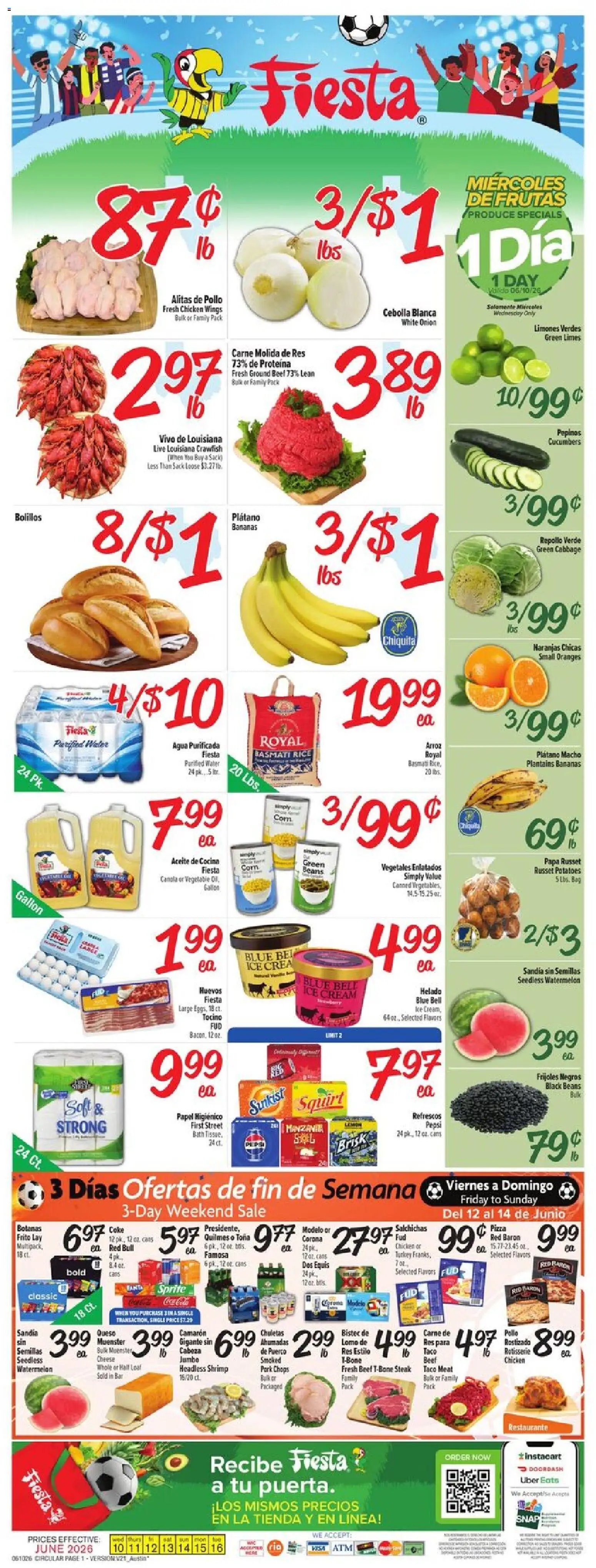 Fiesta Mart Weekly Ad