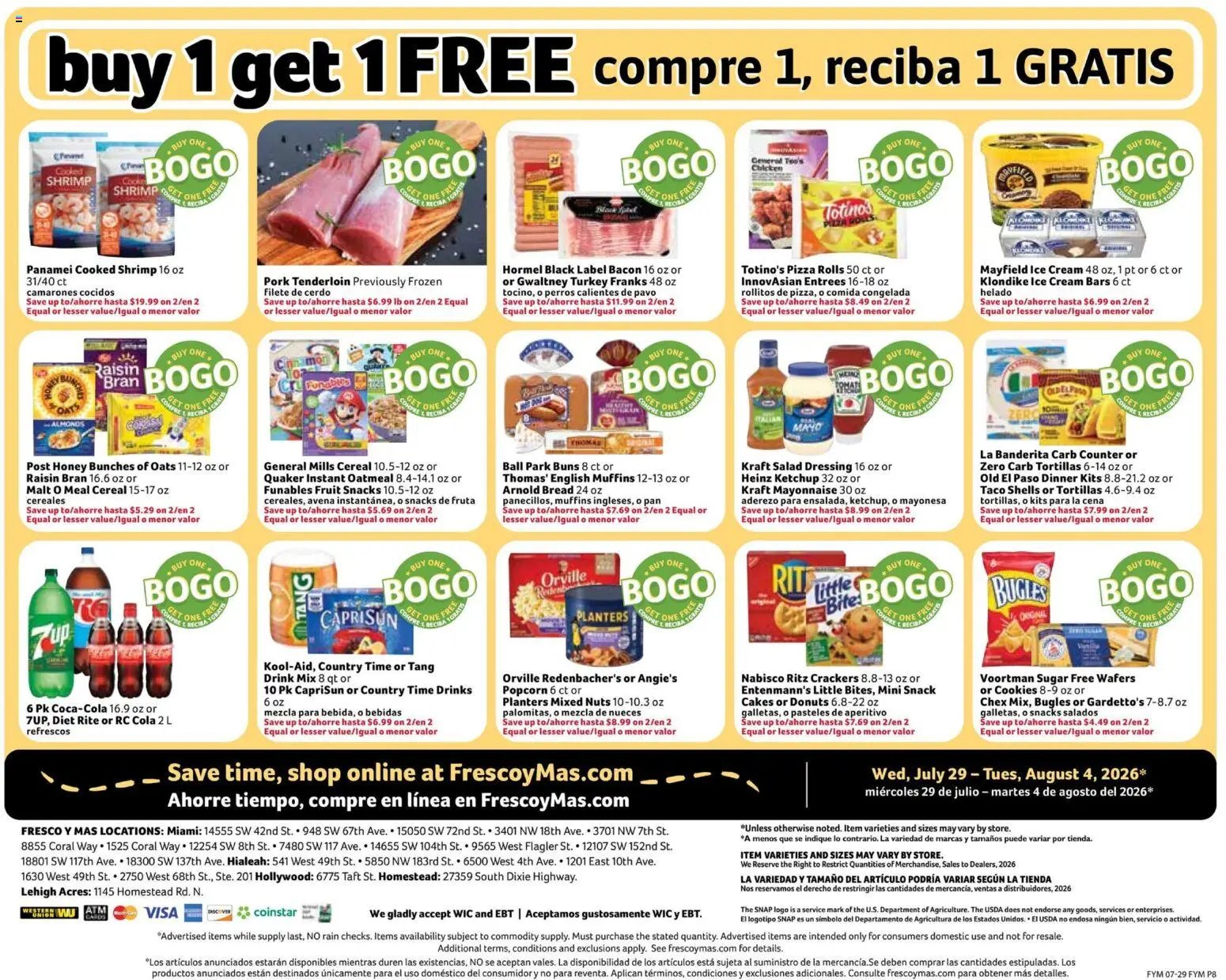 Fresco y Más Weekly Ad
