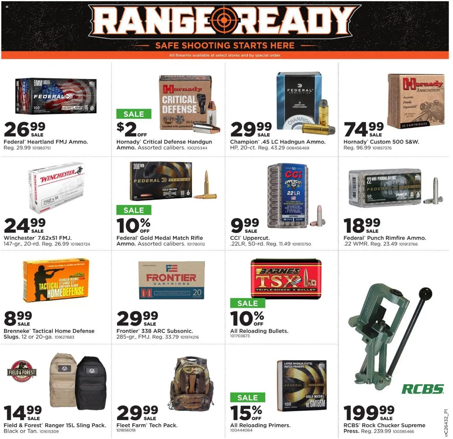 Mills Fleet Farm Range Ready