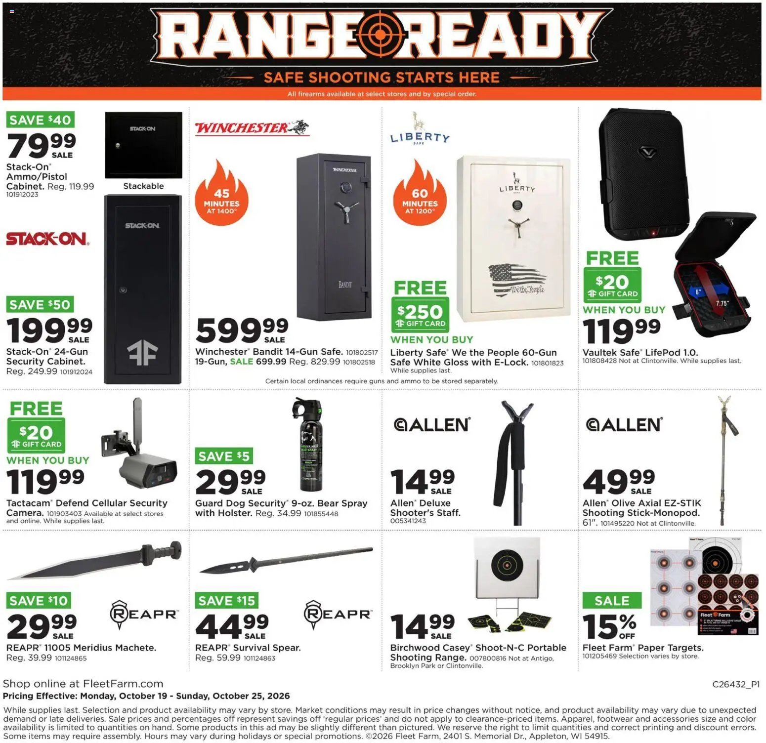 Mills Fleet Farm Range Ready
