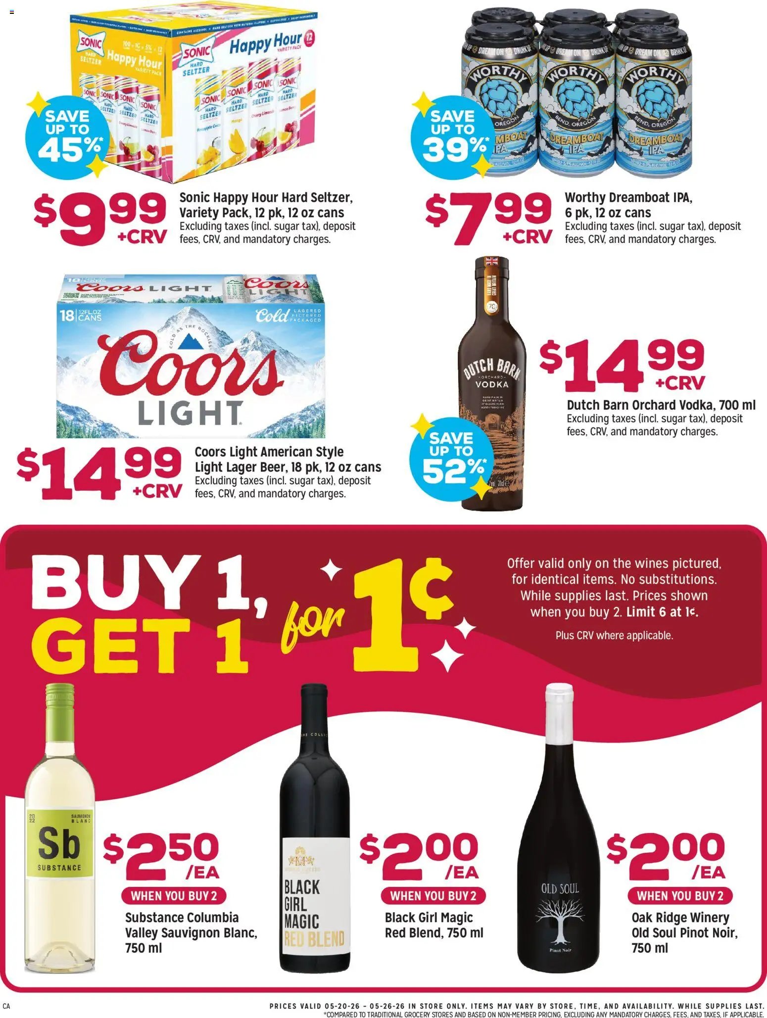 Grocery Outlet Weekly Ad - CA