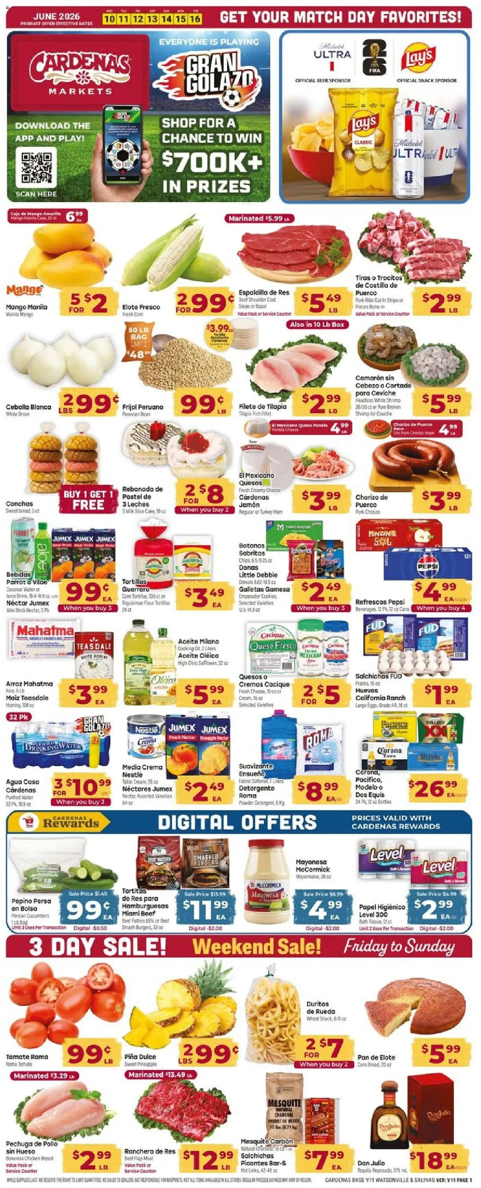 Cardenas Weekly Ad - CA