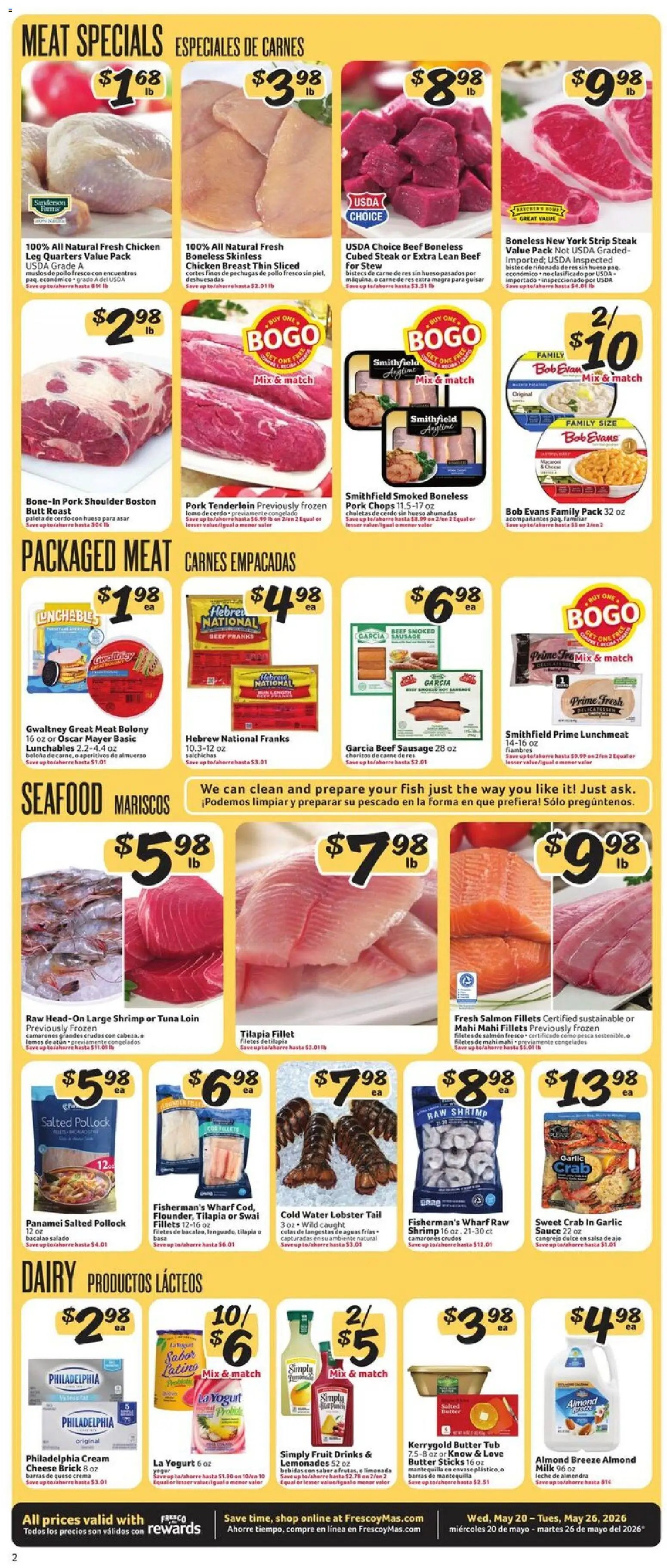 Fresco y Más Weekly Ad