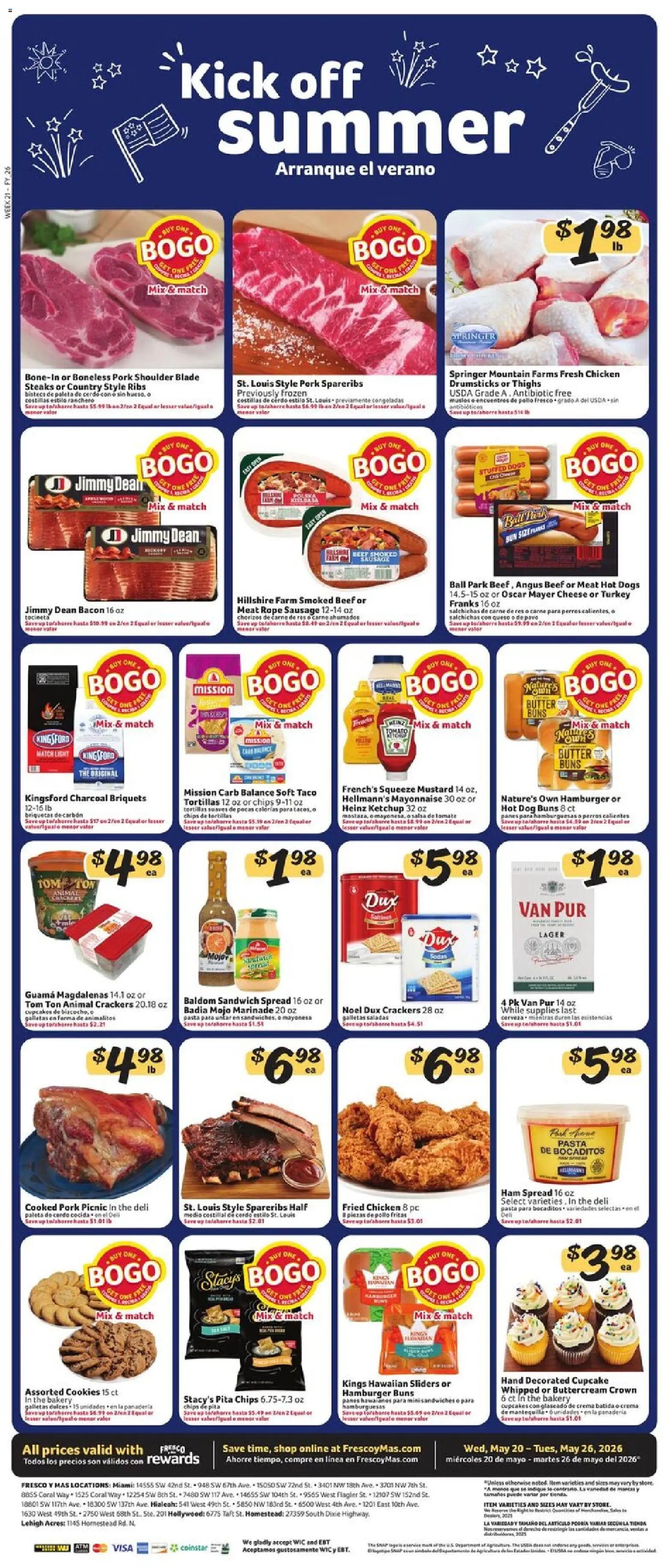 Fresco y Más Weekly Ad