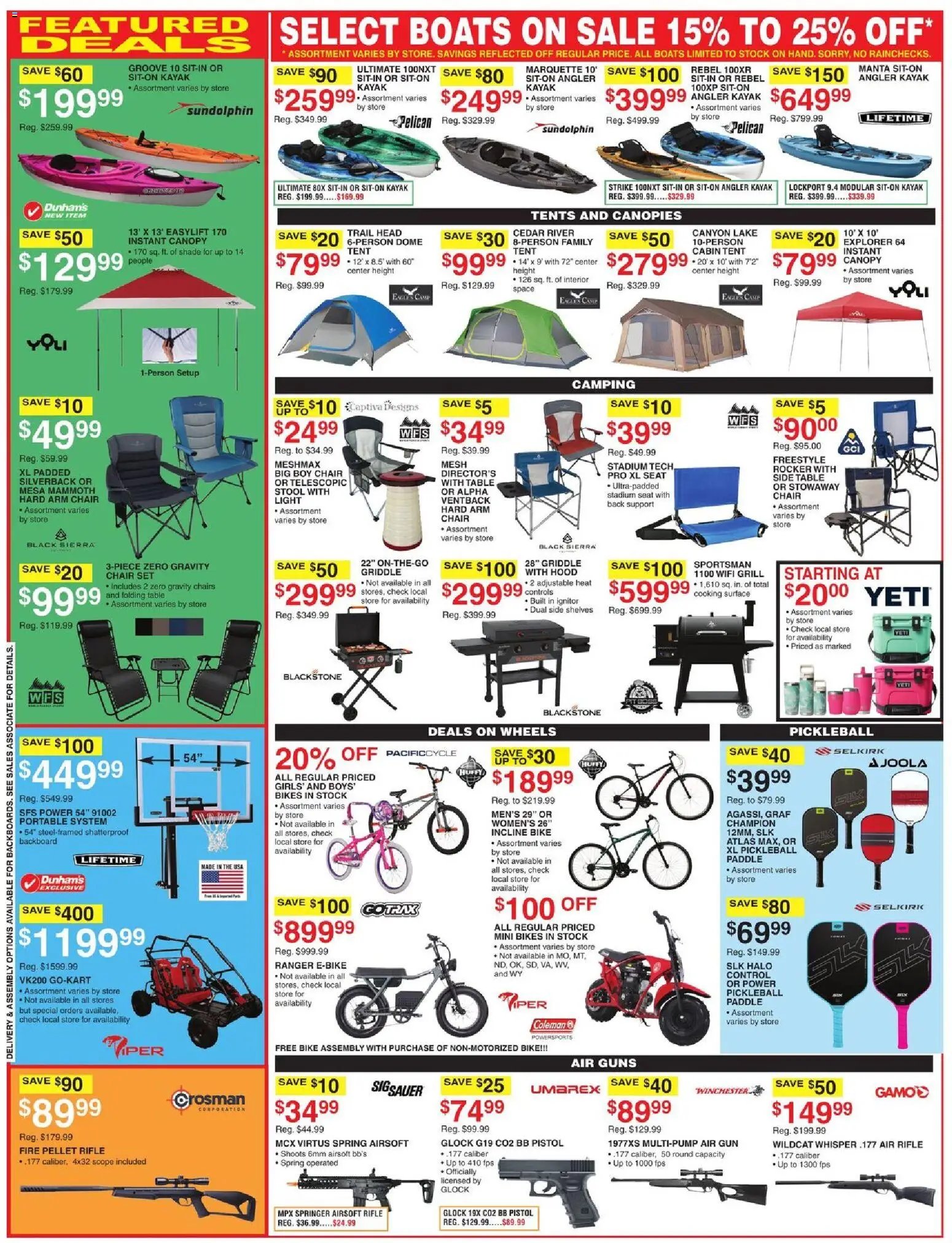 Dunham's Sports Weekly Ad
