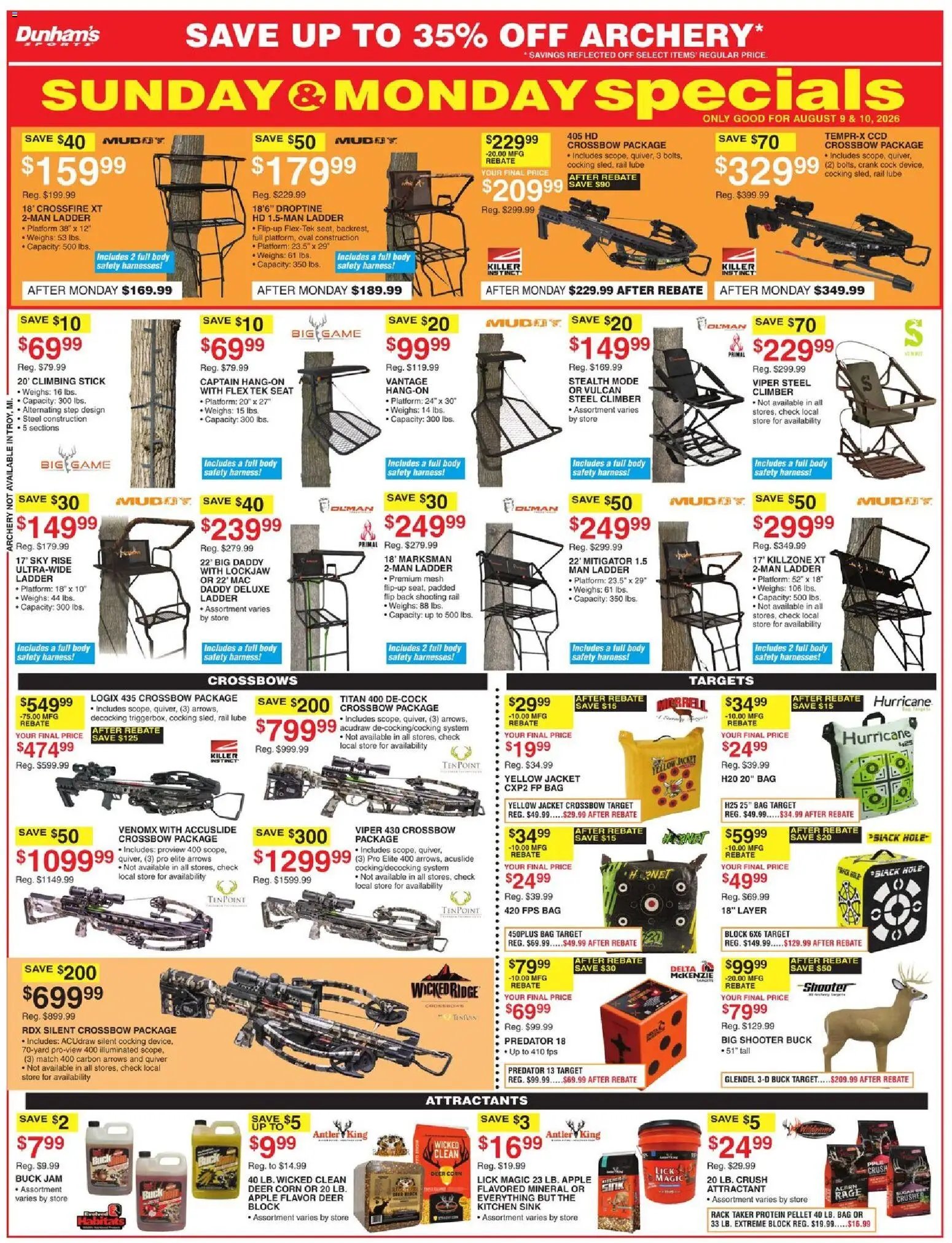 Dunham's Sports Weekly Ad