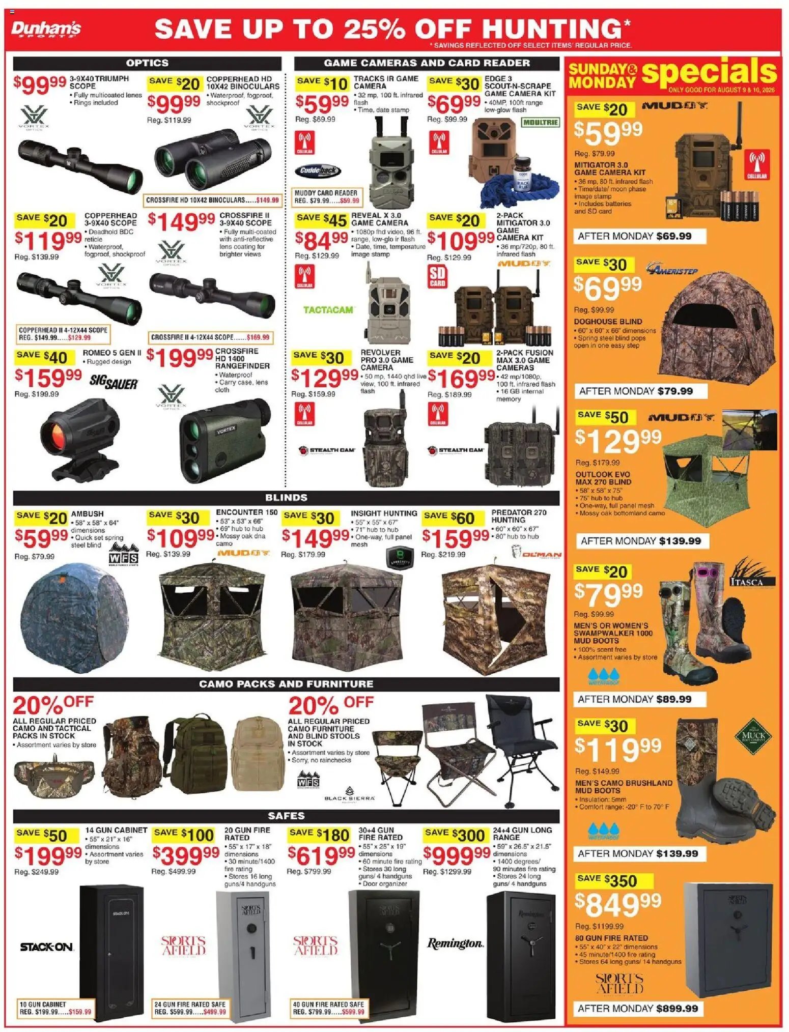 Dunham's Sports Weekly Ad