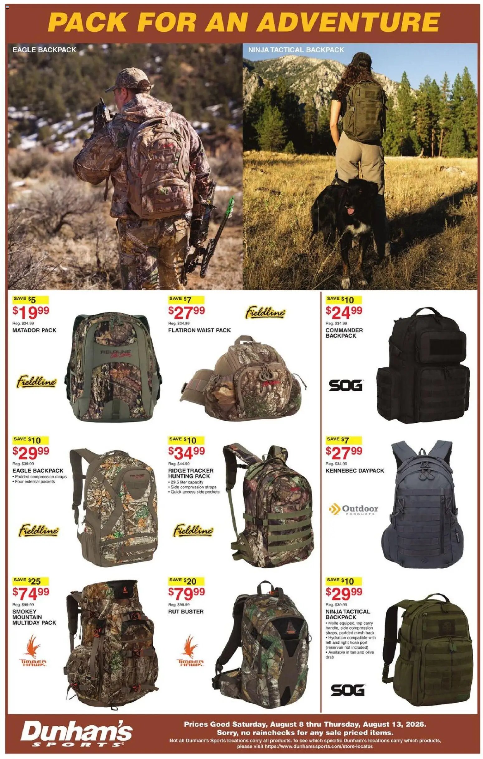 Dunham's Sports Weekly Ad