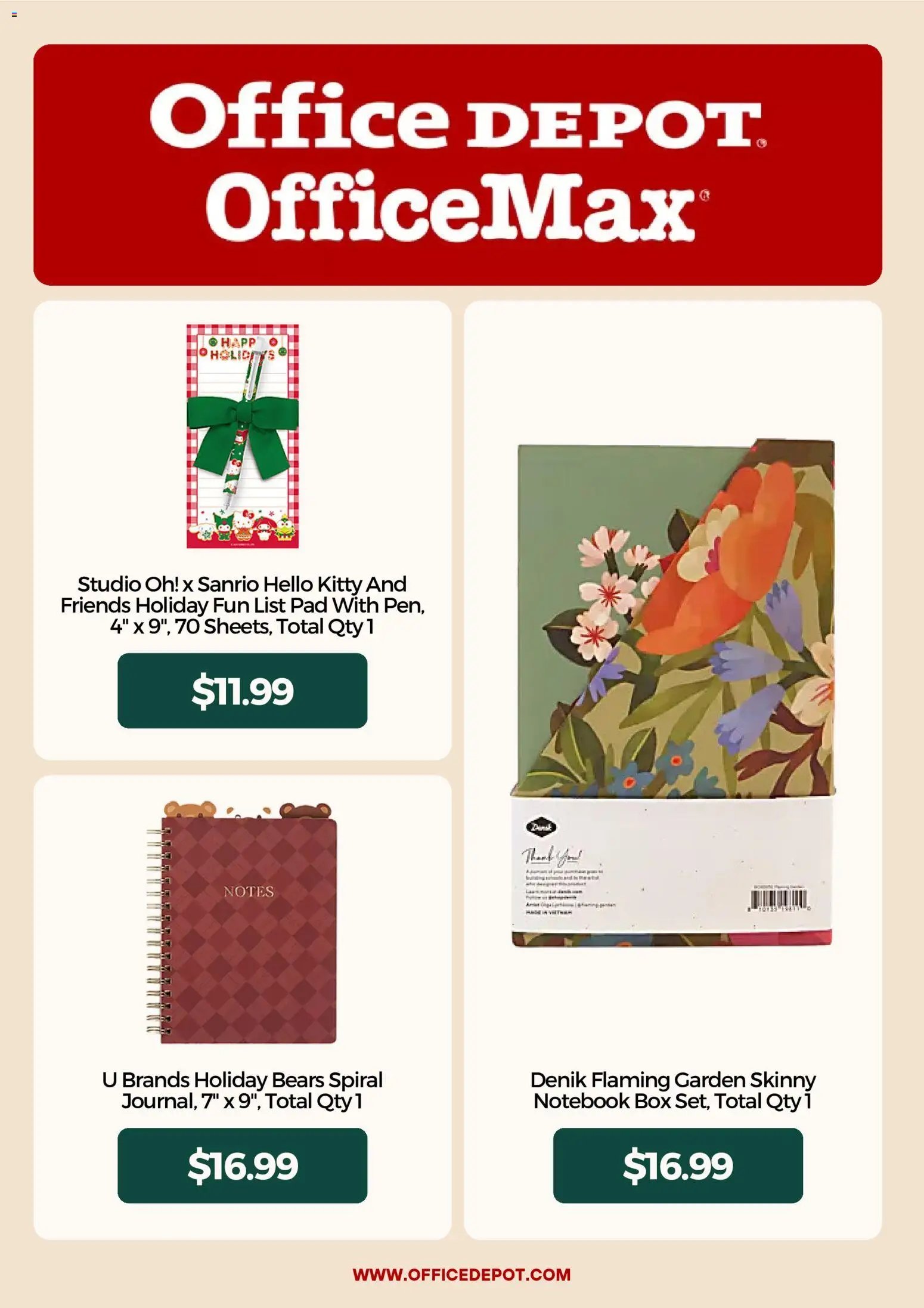 Office Depot Weekly Ad