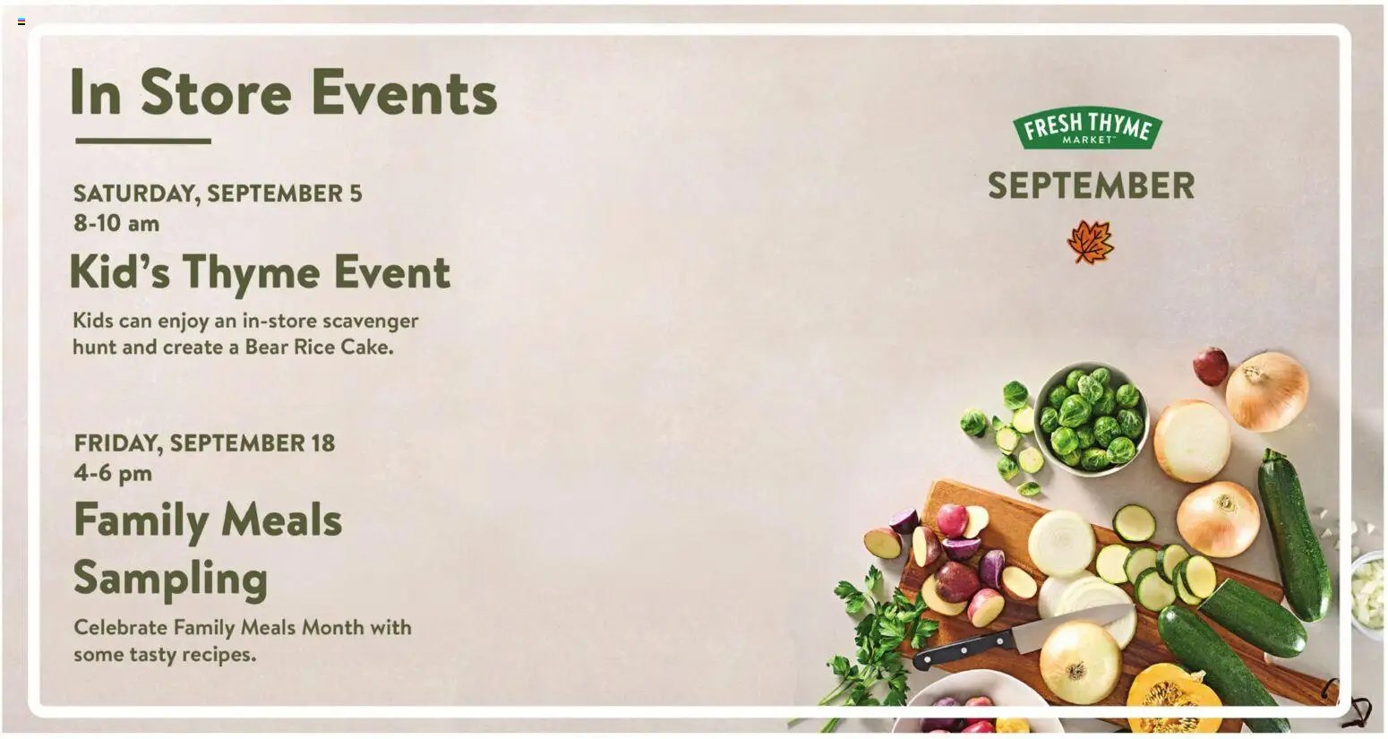Fresh Thyme Weekly Ad
