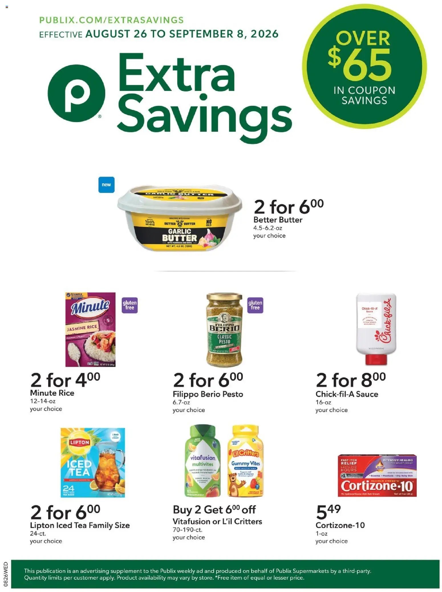 Publix Extra Savings