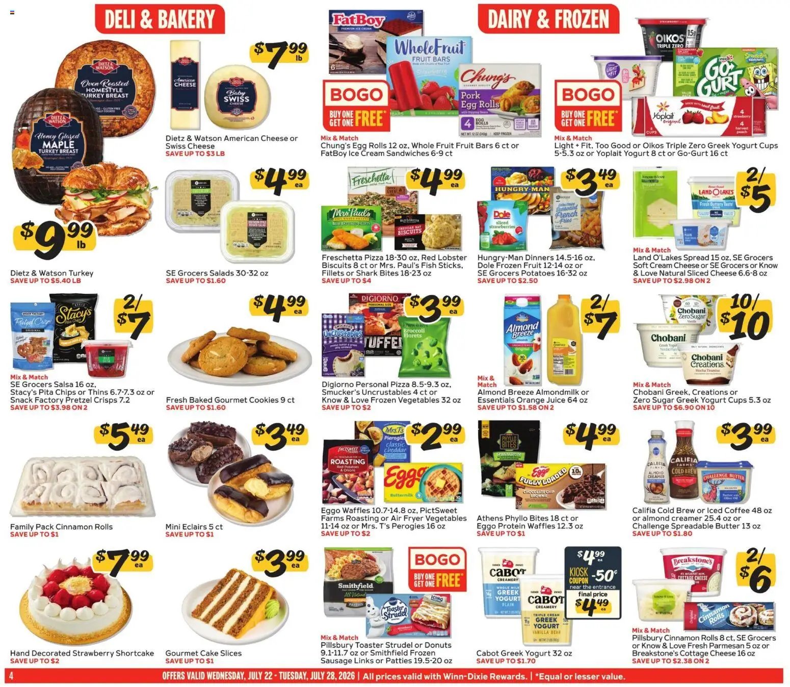 Winn Dixie Weekly Ad