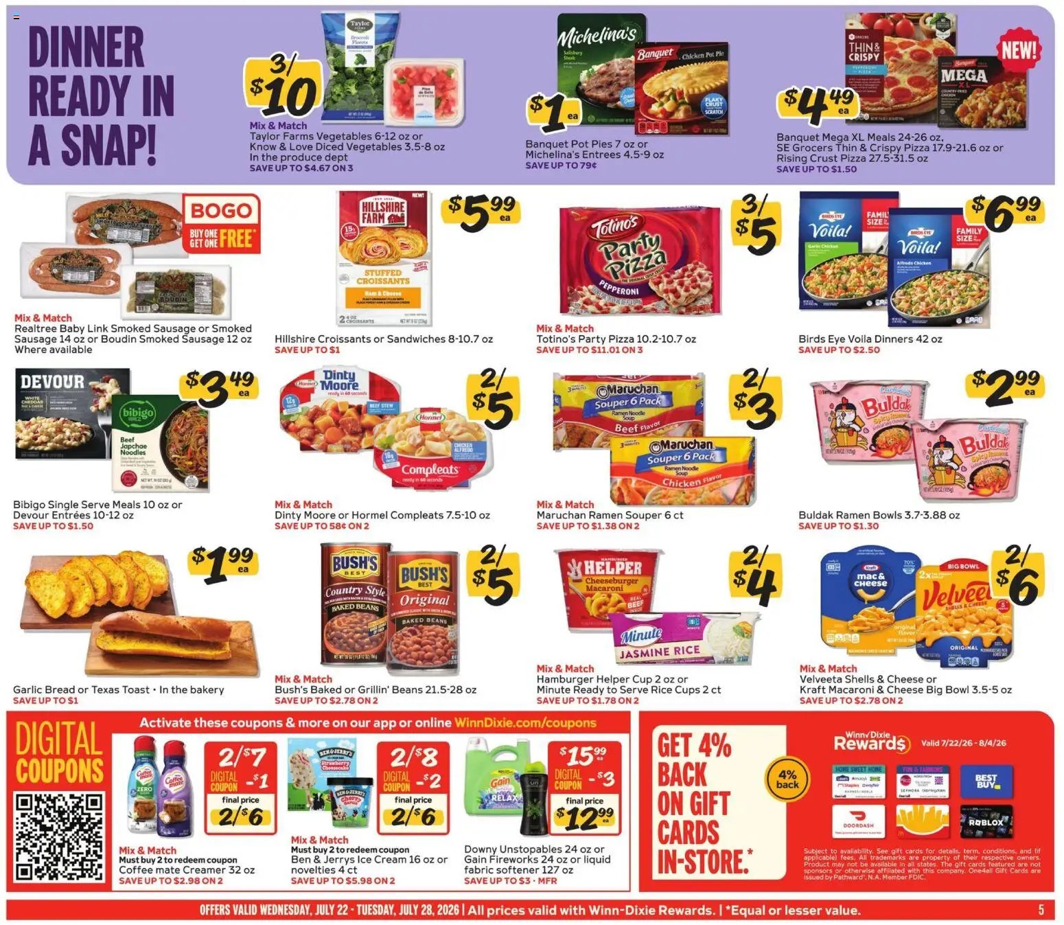 Winn Dixie Weekly Ad
