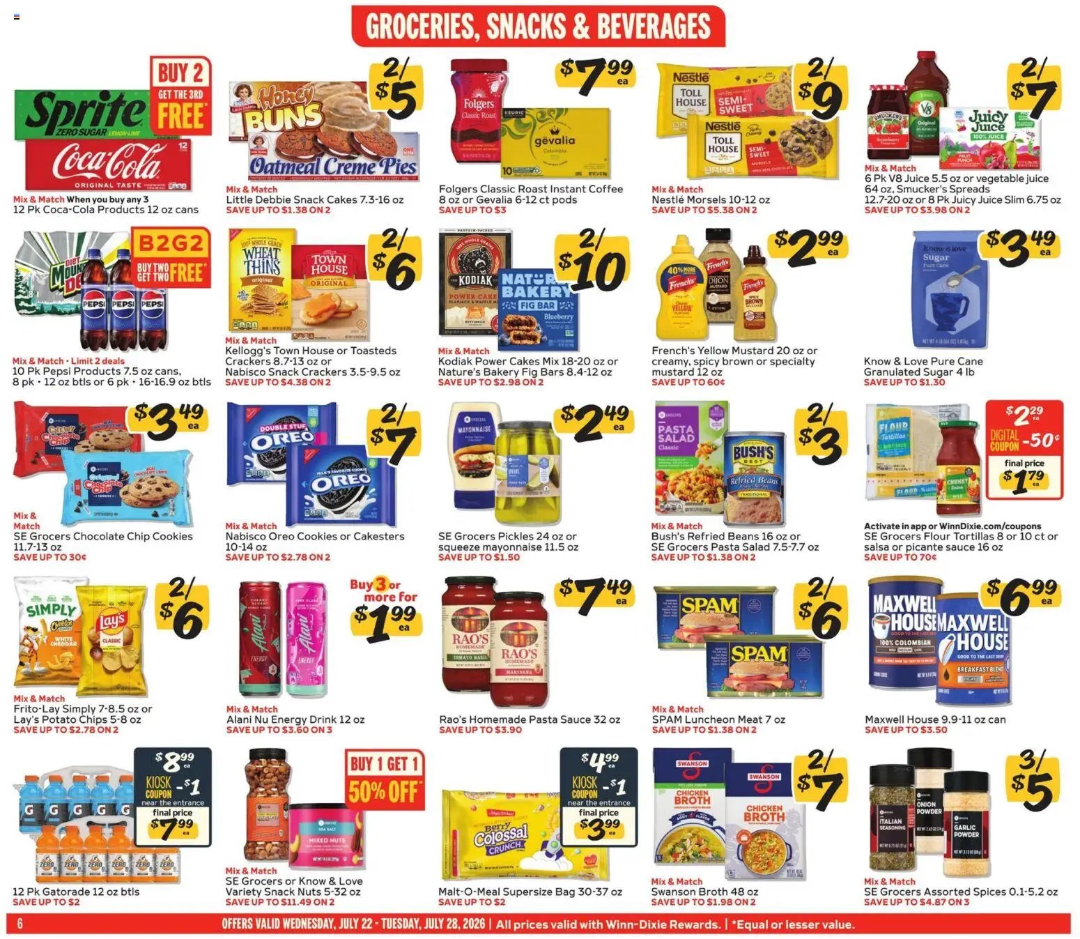Winn Dixie Weekly Ad