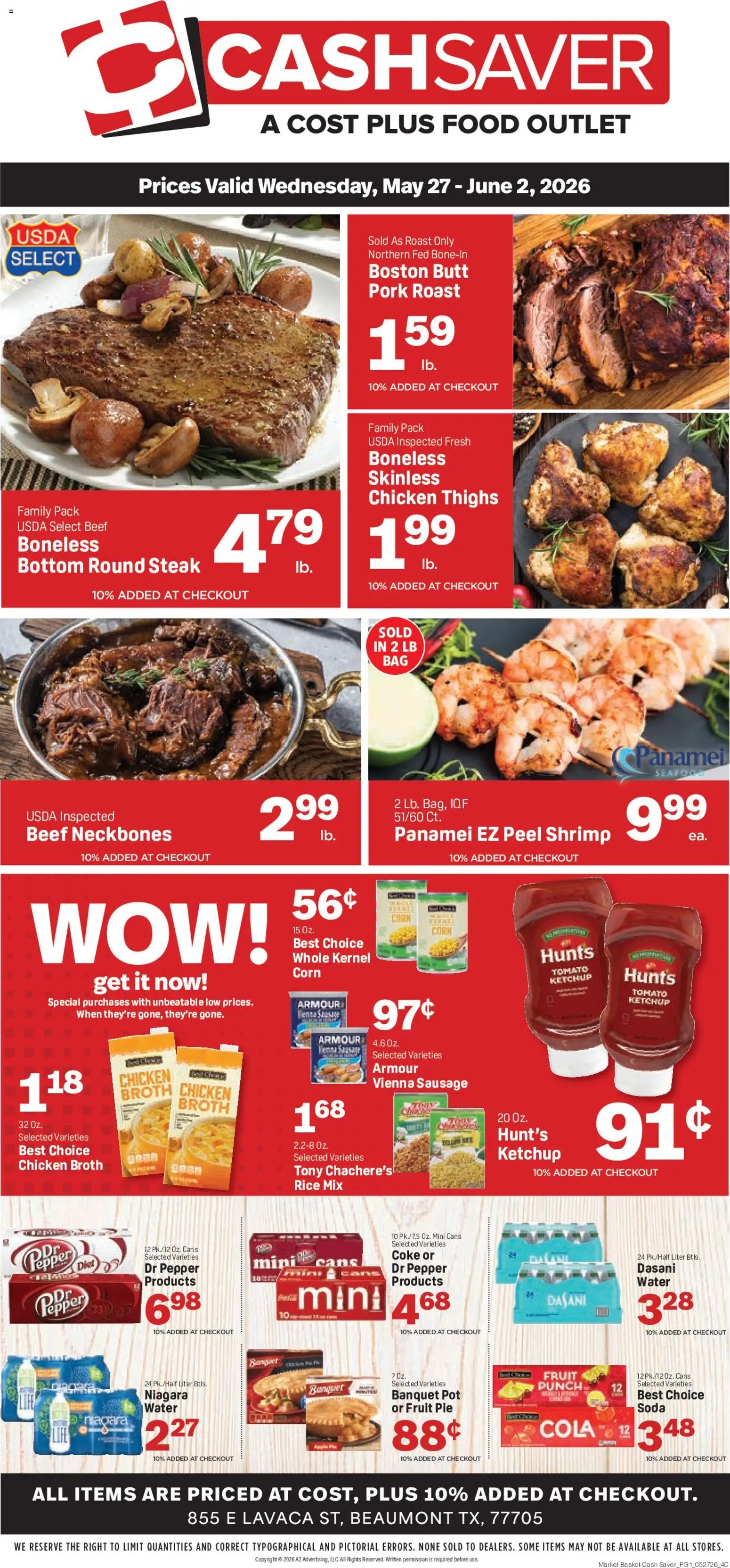 Market Basket Cash Saver