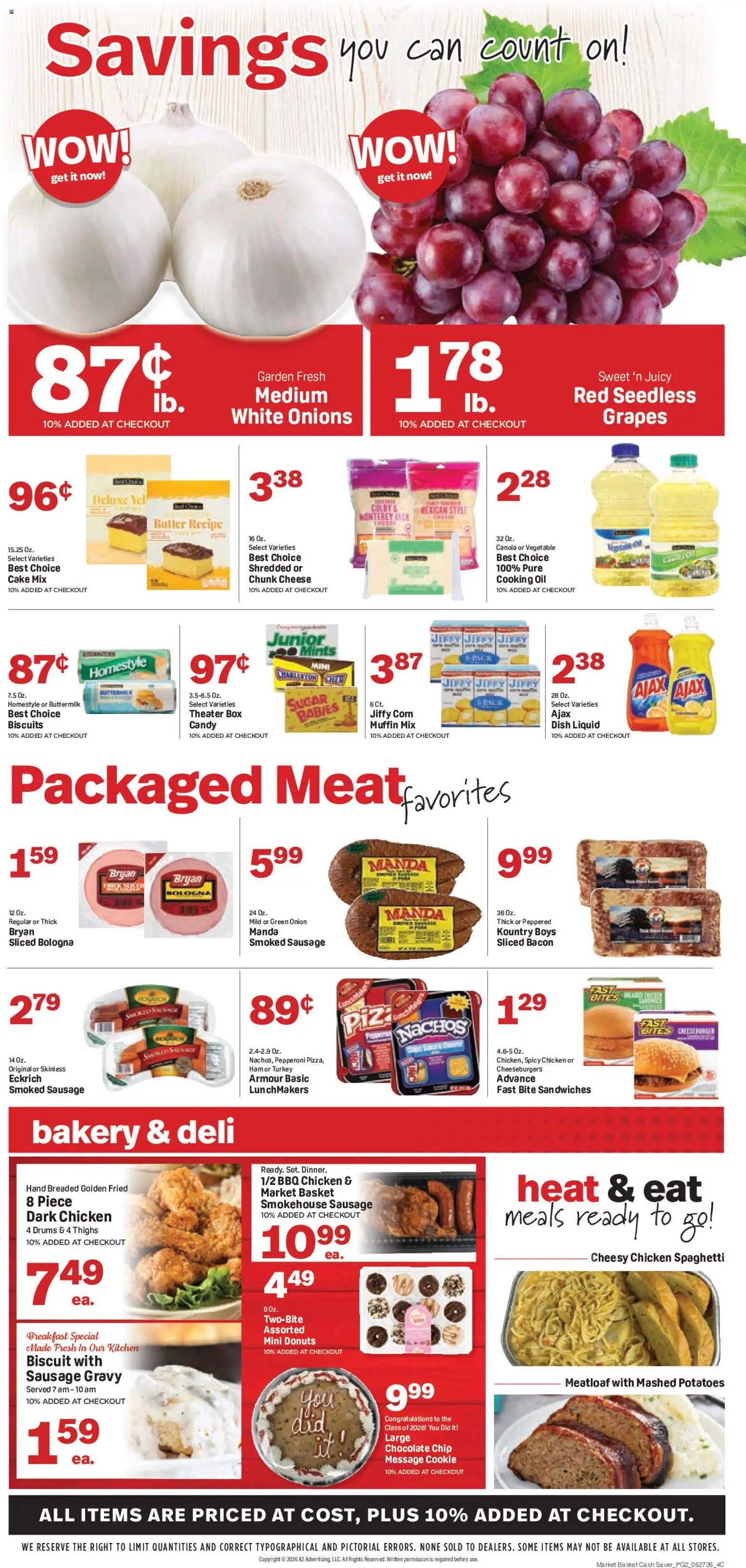 Market Basket Cash Saver