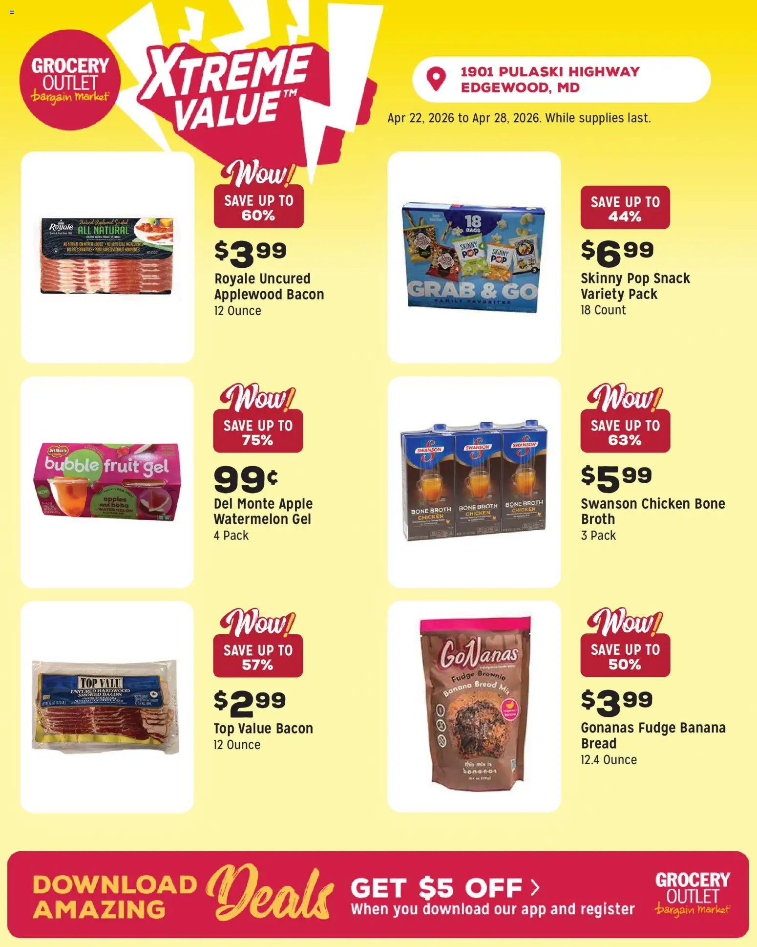 Grocery Outlet Weekly Ad - MD