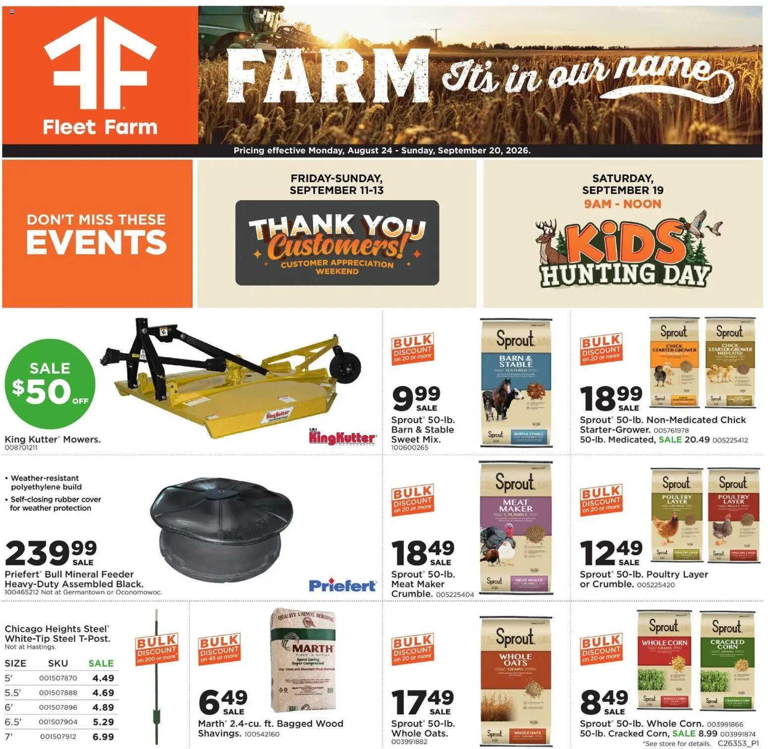 Mills Fleet Farm Rural Life
