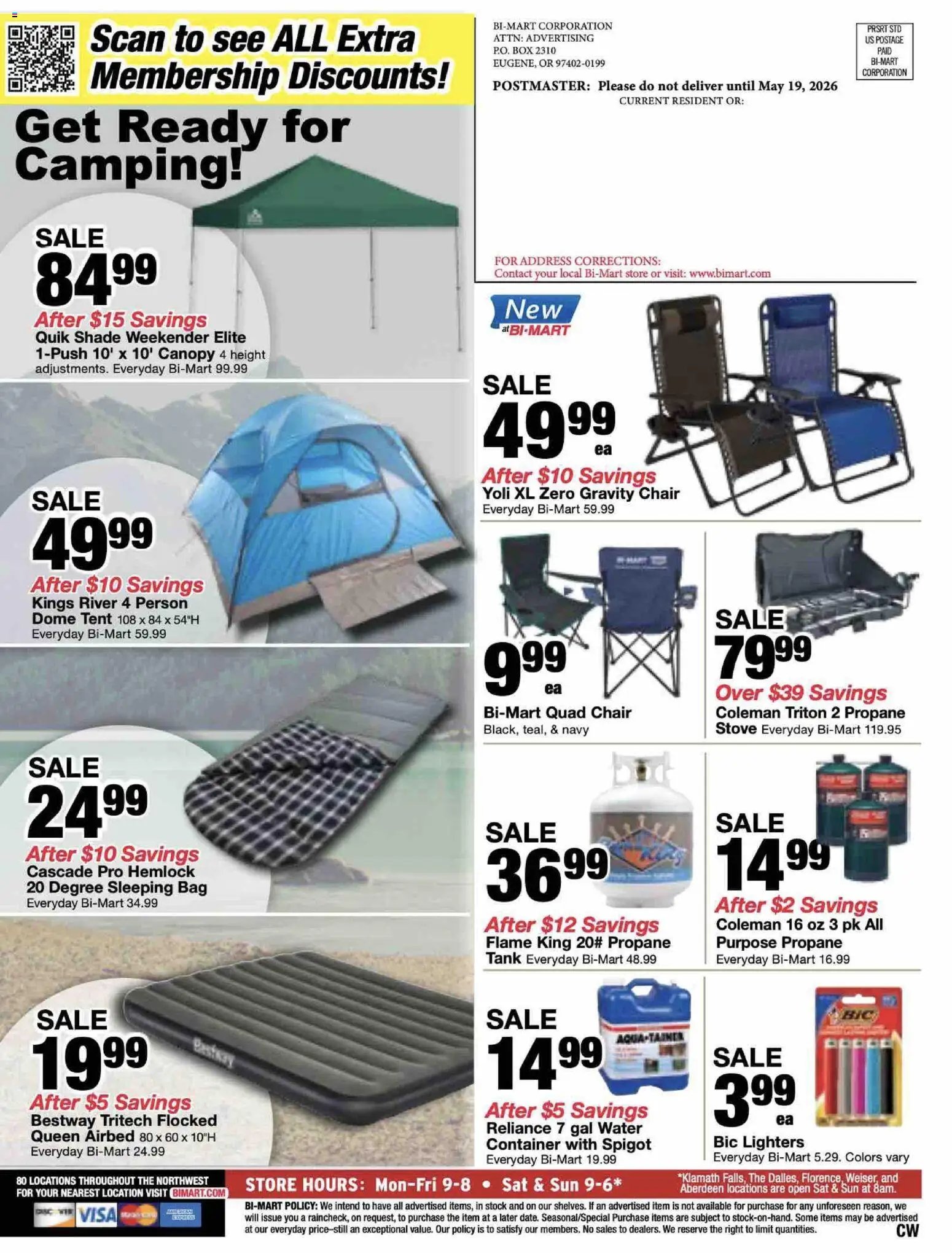 Bi-Mart Membership Savings Book