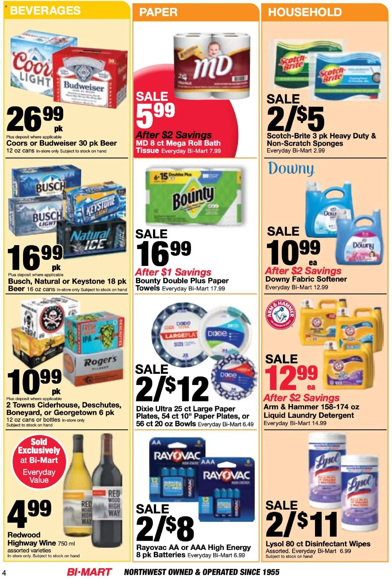 Bi-Mart Membership Savings Book