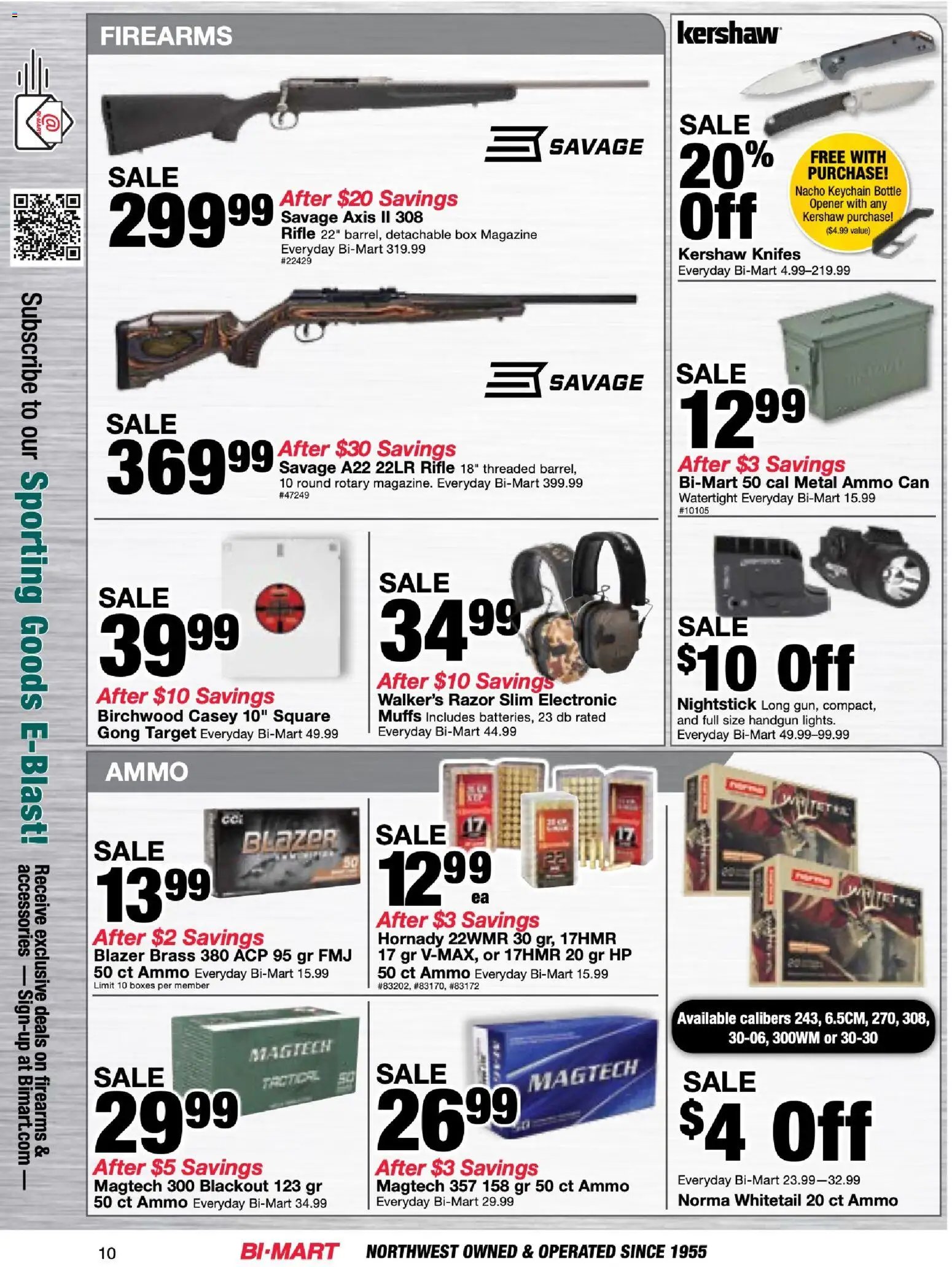 Bi-Mart Membership Savings Book