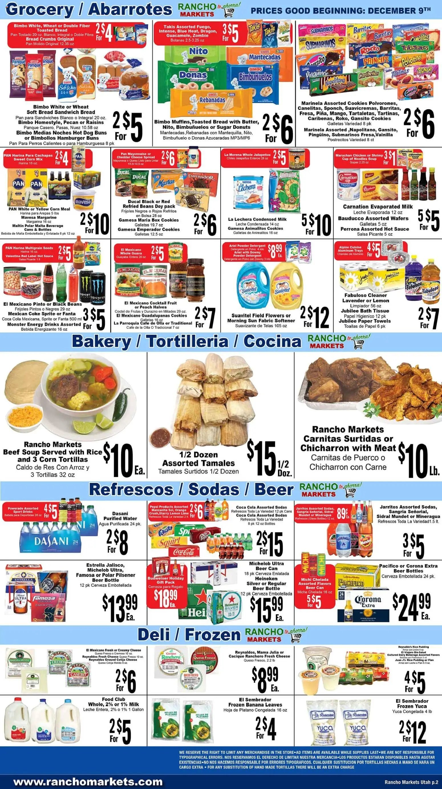 Rancho Markets Weekly Ad