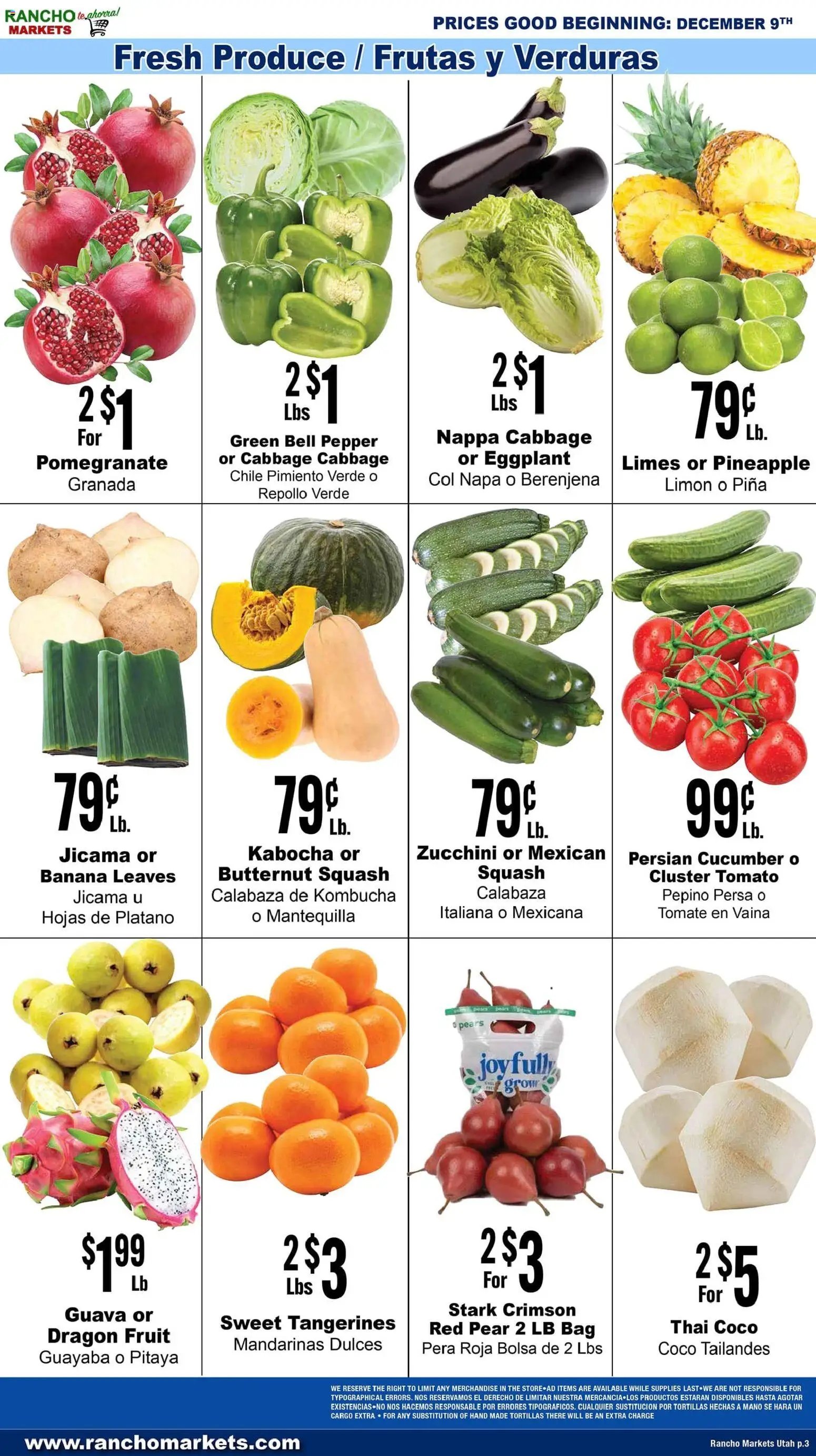 Rancho Markets Weekly Ad