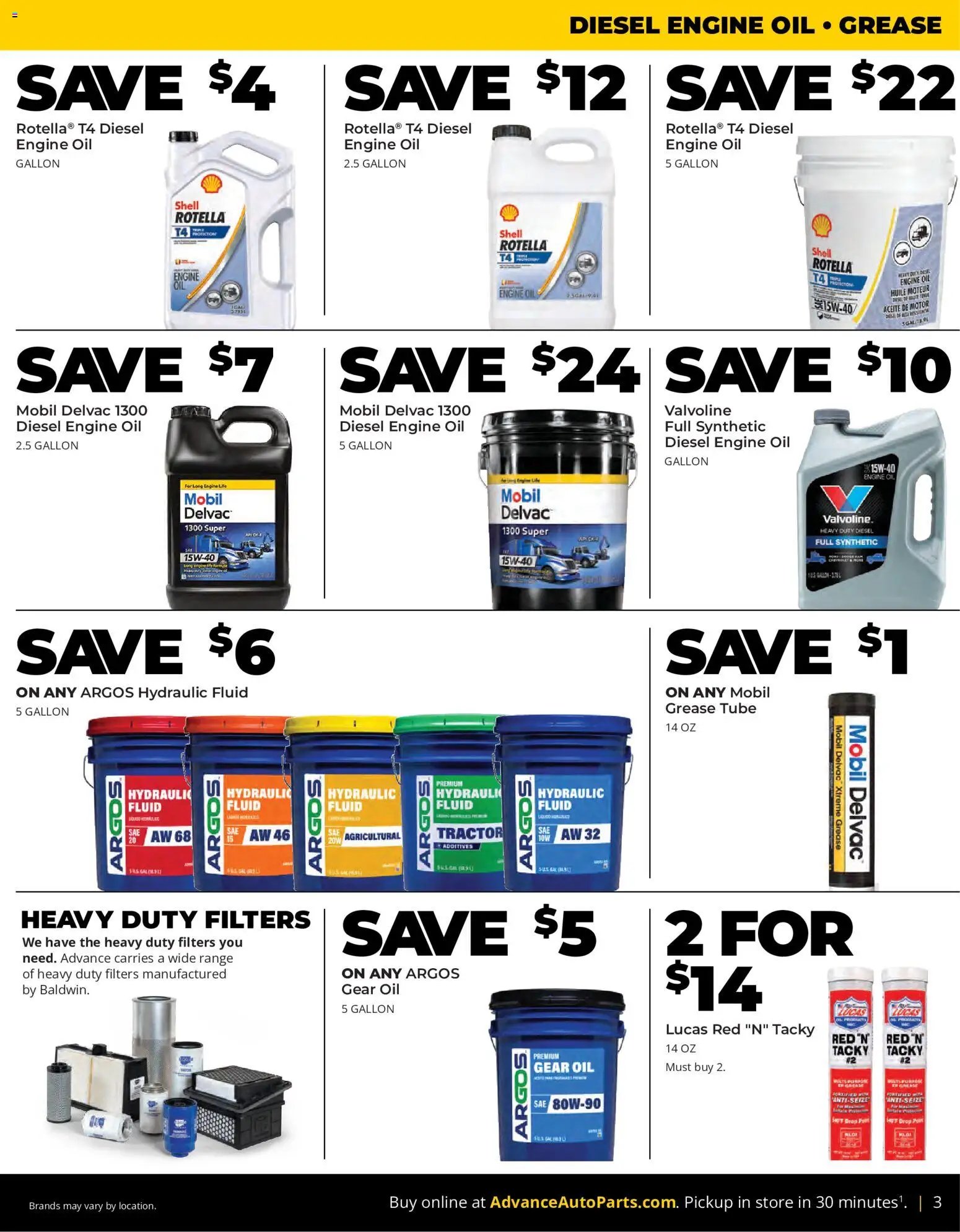 Advance Auto Parts Weekly Ad