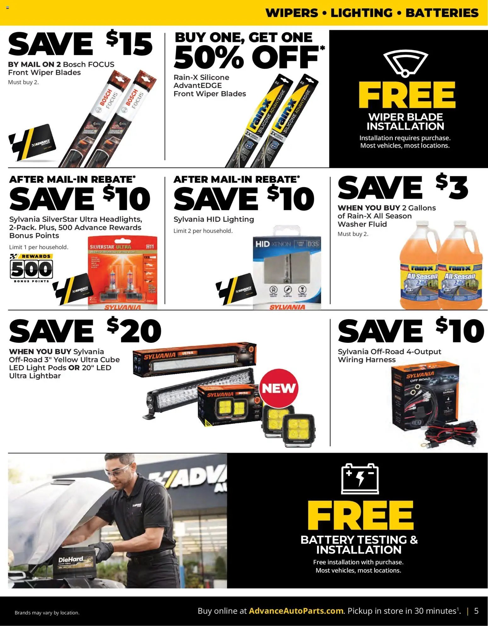 Advance Auto Parts Weekly Ad