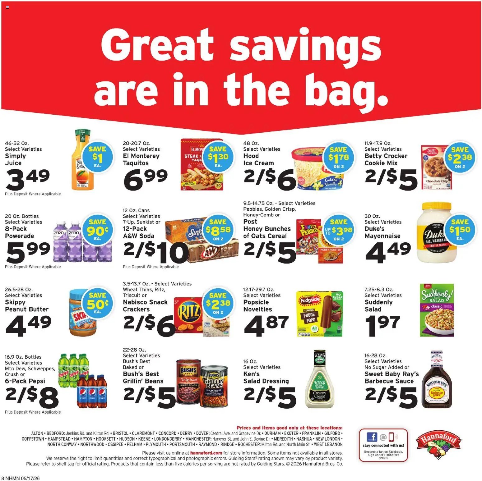 Hannaford Weekly Ad