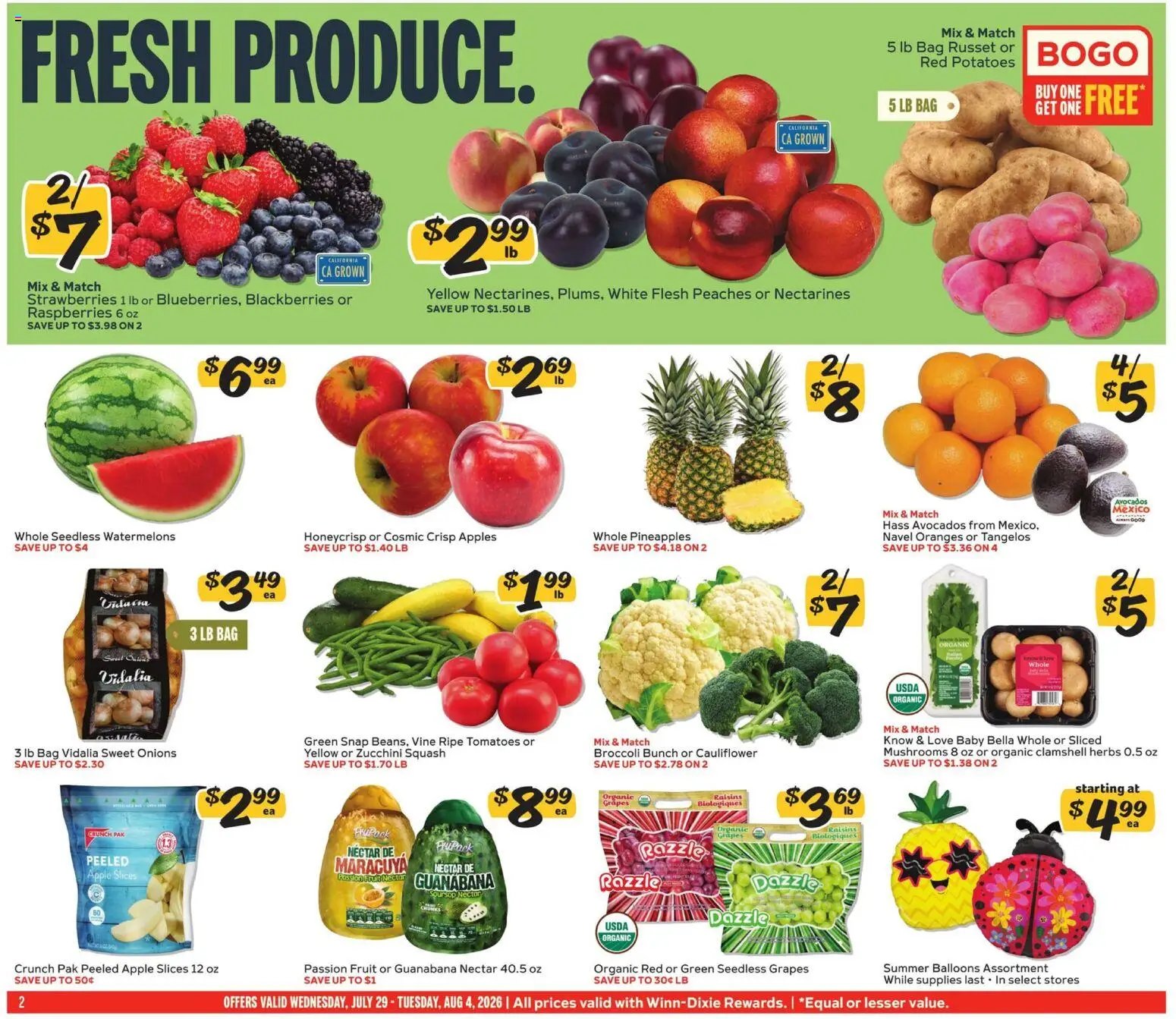 Winn Dixie Weekly Ad