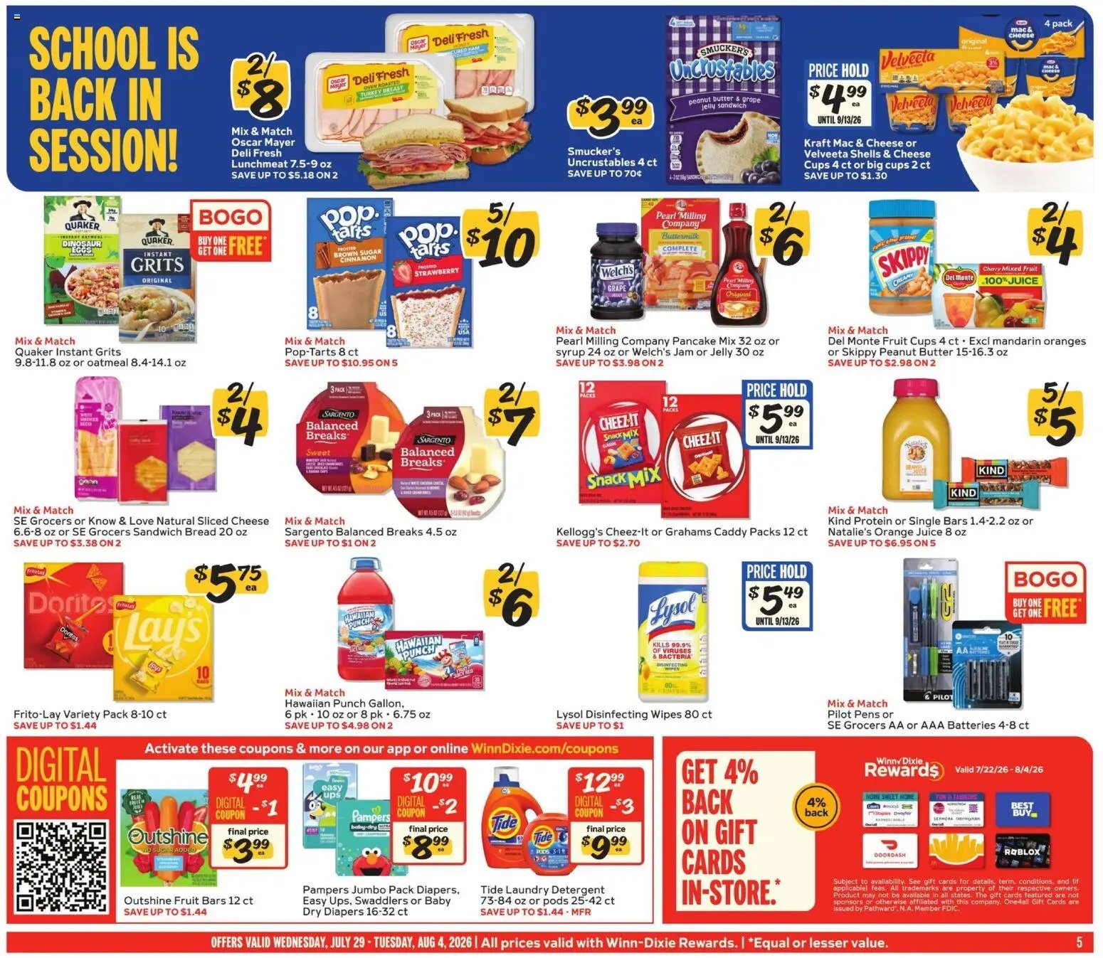 Winn Dixie Weekly Ad
