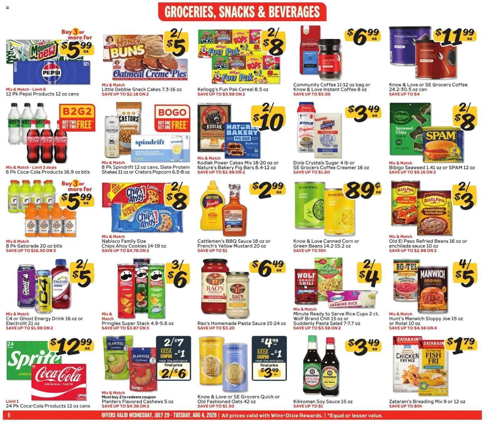 Winn Dixie Weekly Ad