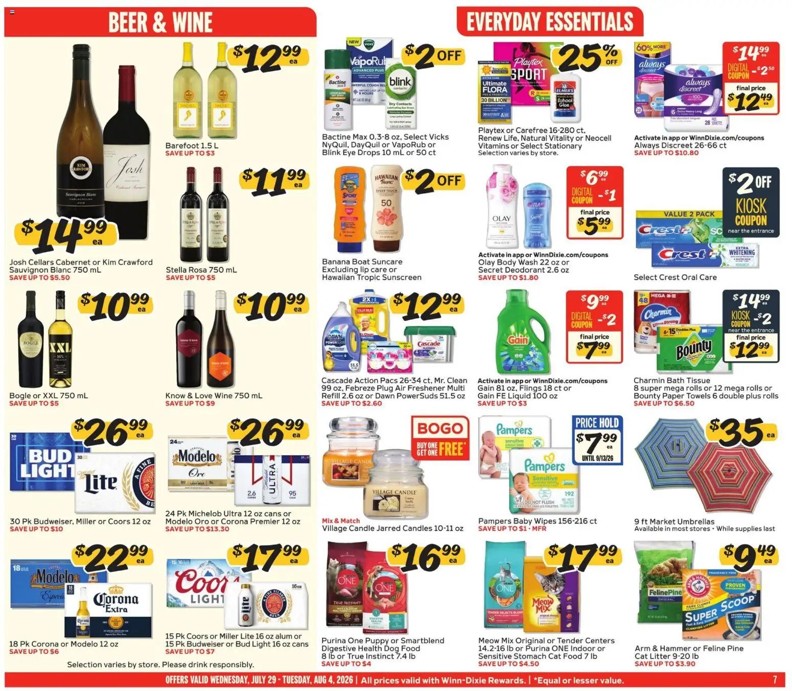 Winn Dixie Weekly Ad