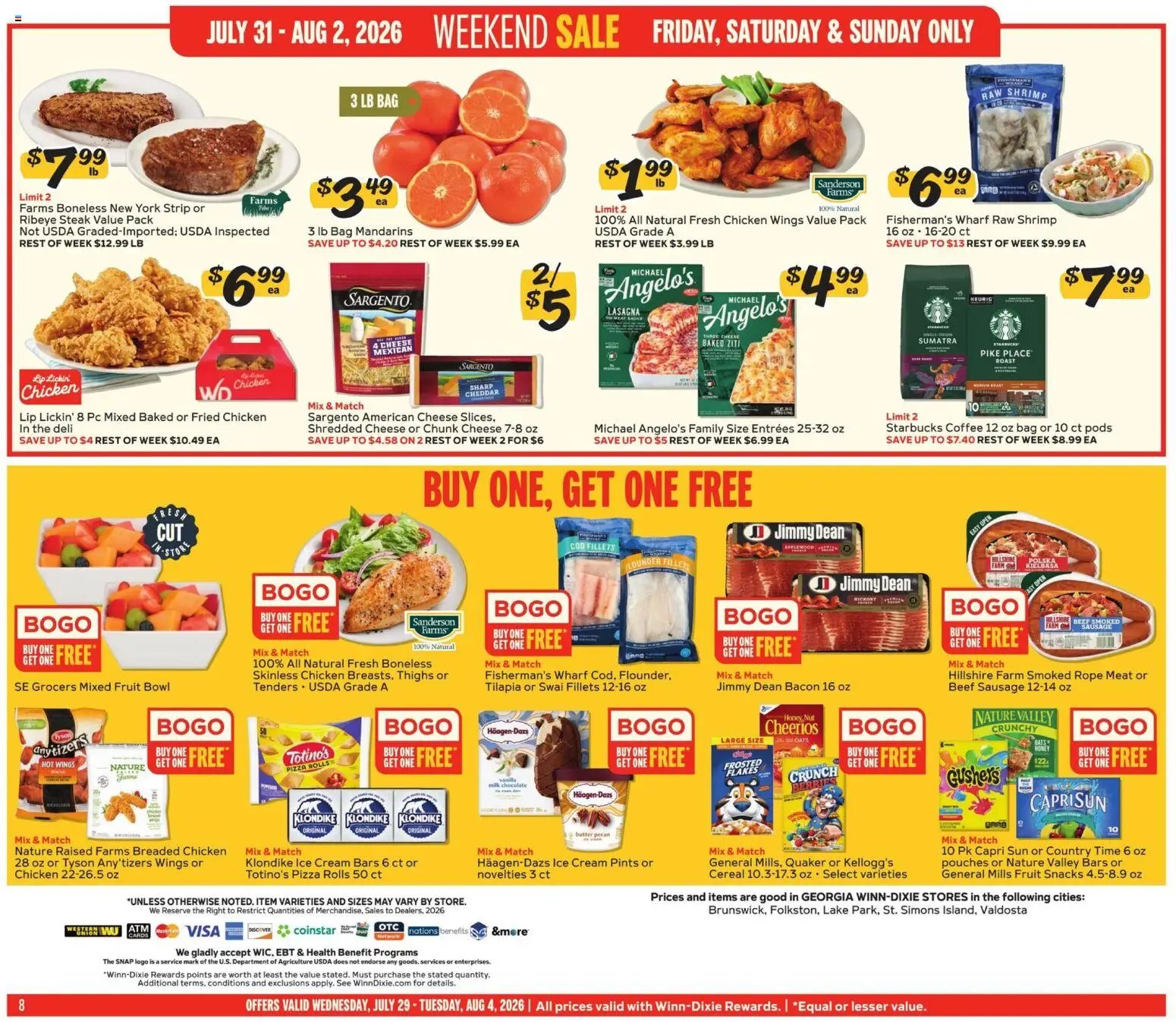 Winn Dixie Weekly Ad