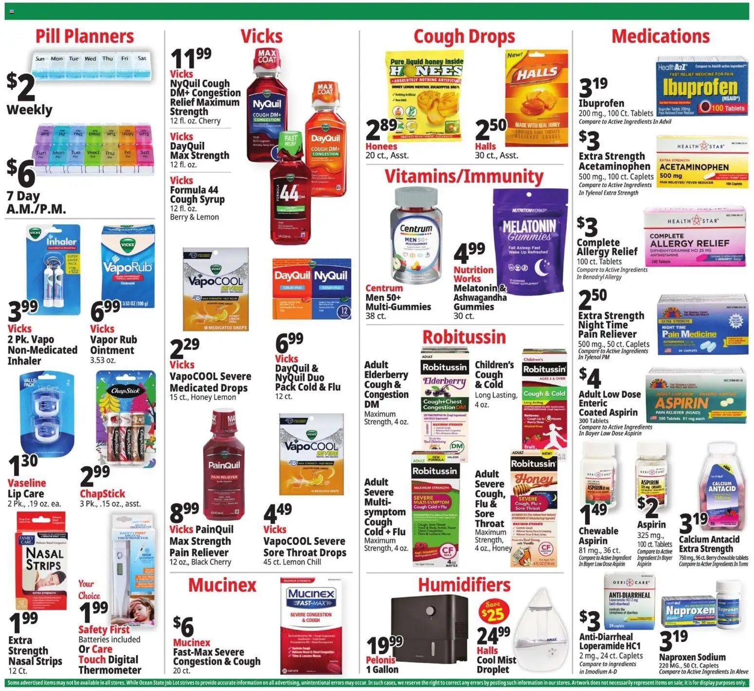 Ocean State Job Lot Weekly Ad - MA
