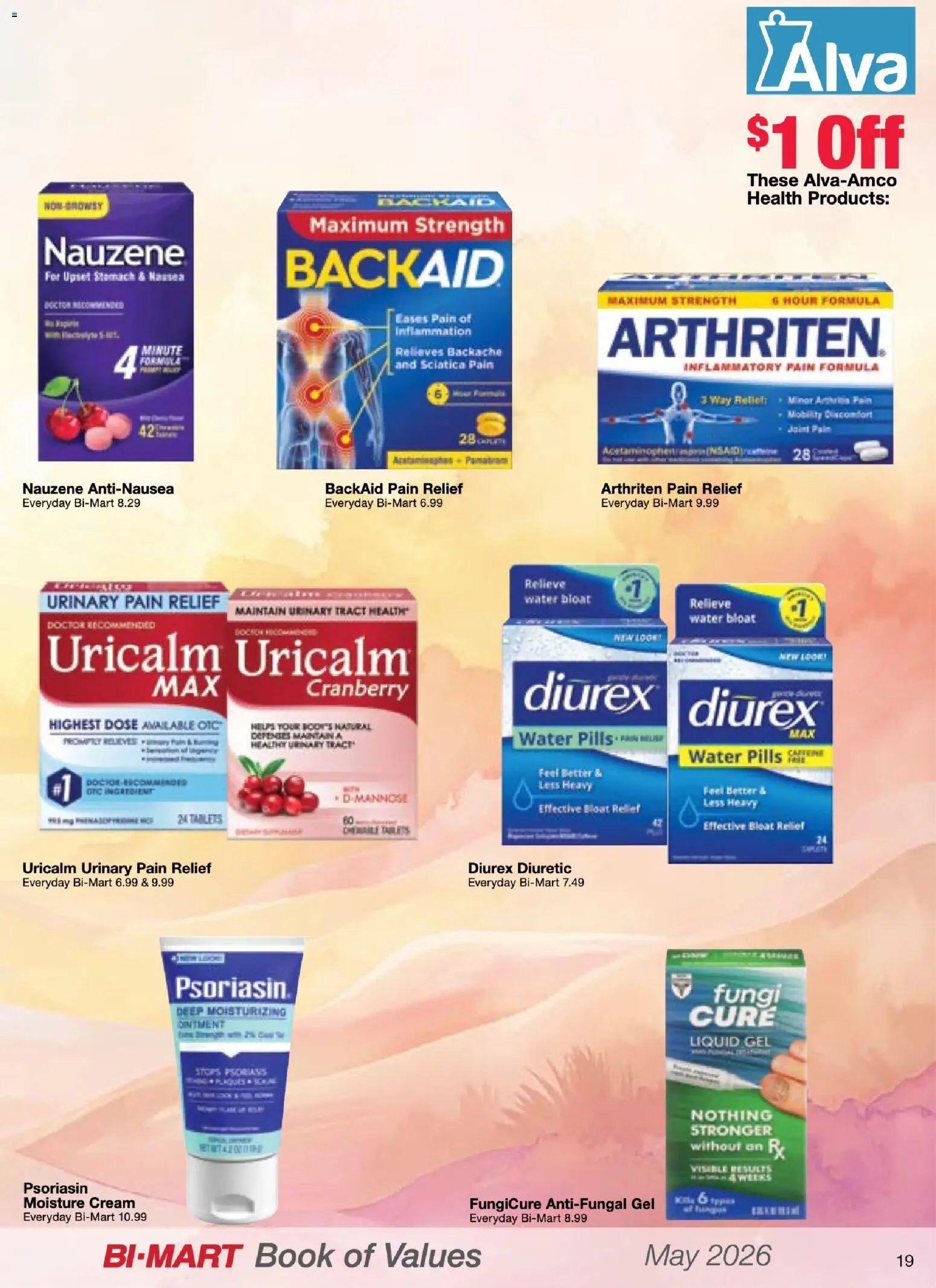 Bi-Mart May Health & Beauty Book of Values